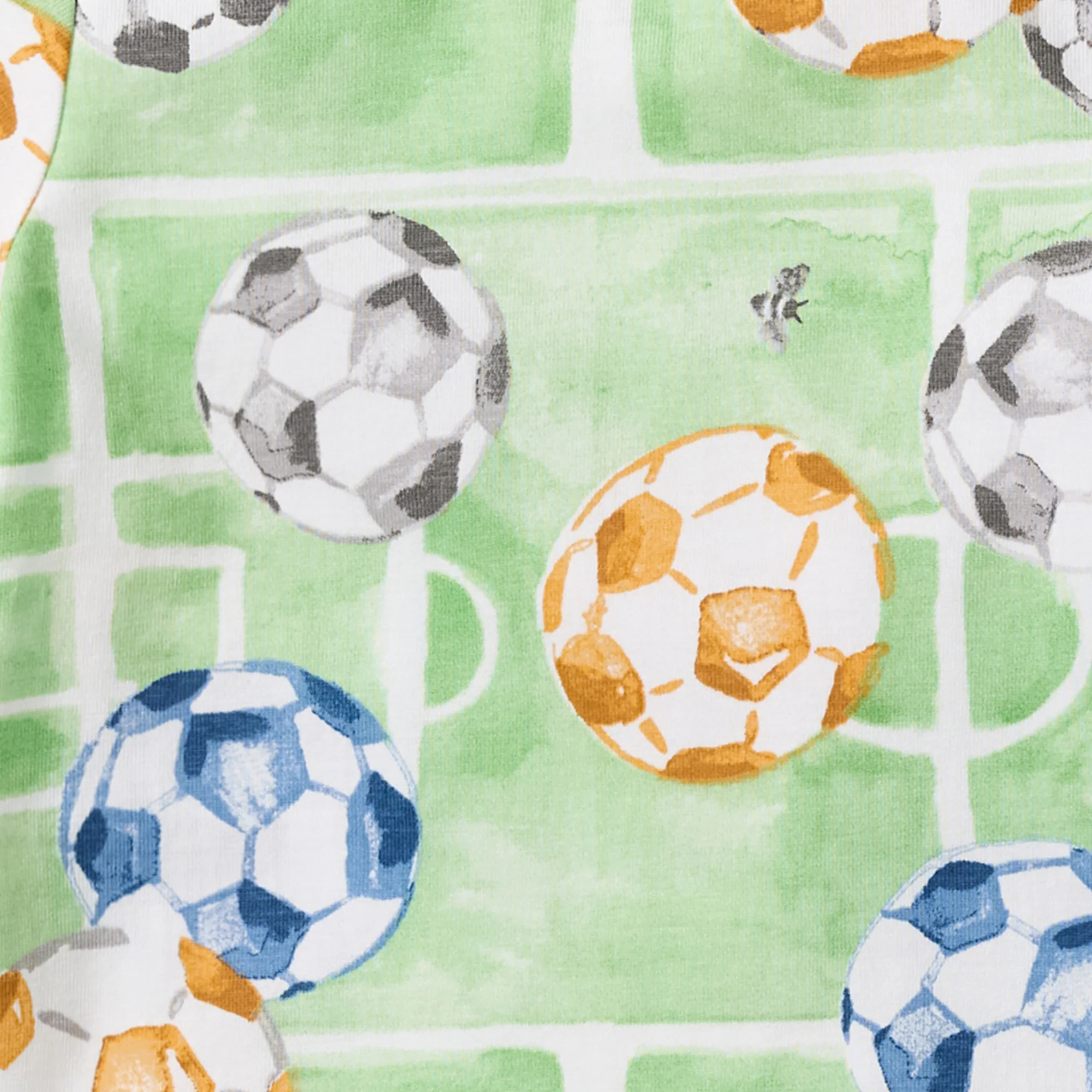 3-Pack Field Goal & Soccer Field Baby Boy Bodysuits - Image 3