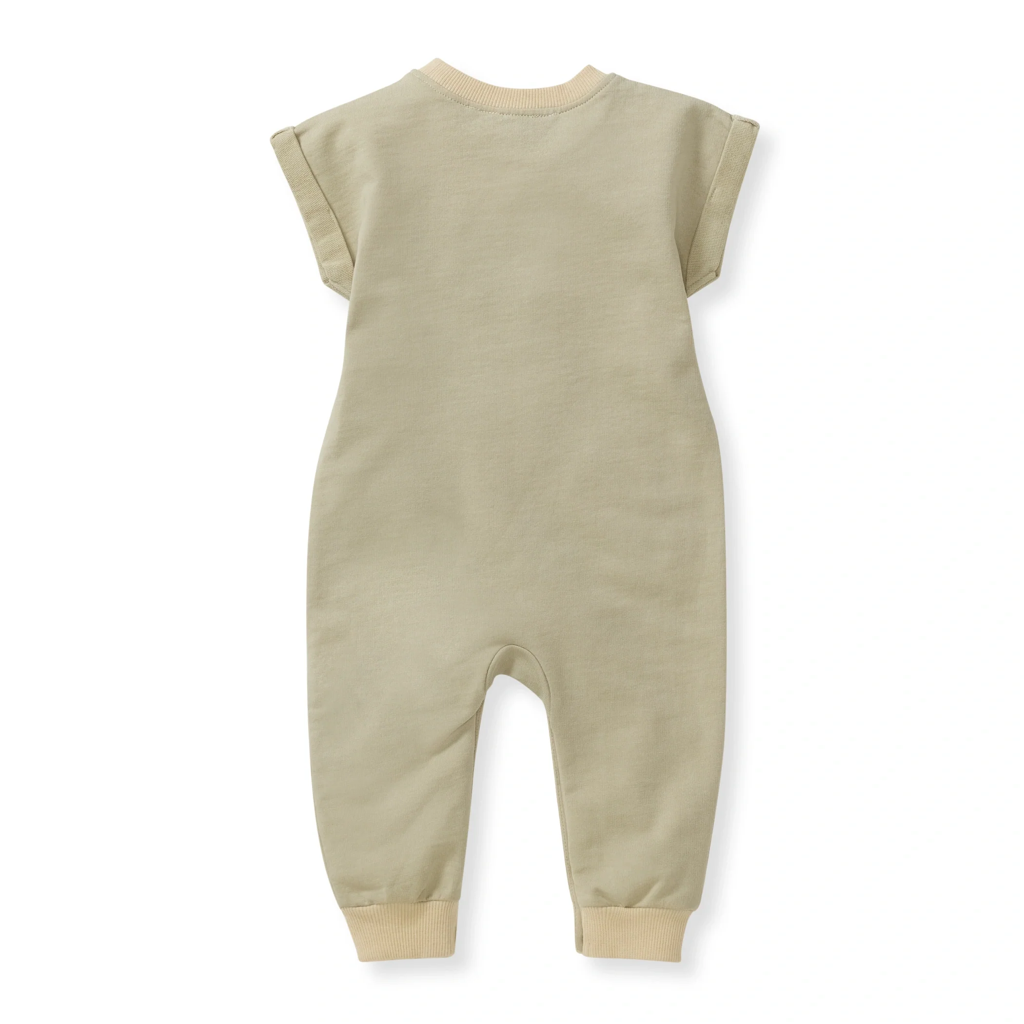 Vintage Wash Baby Boy Pocket Jumpsuit - Image 3