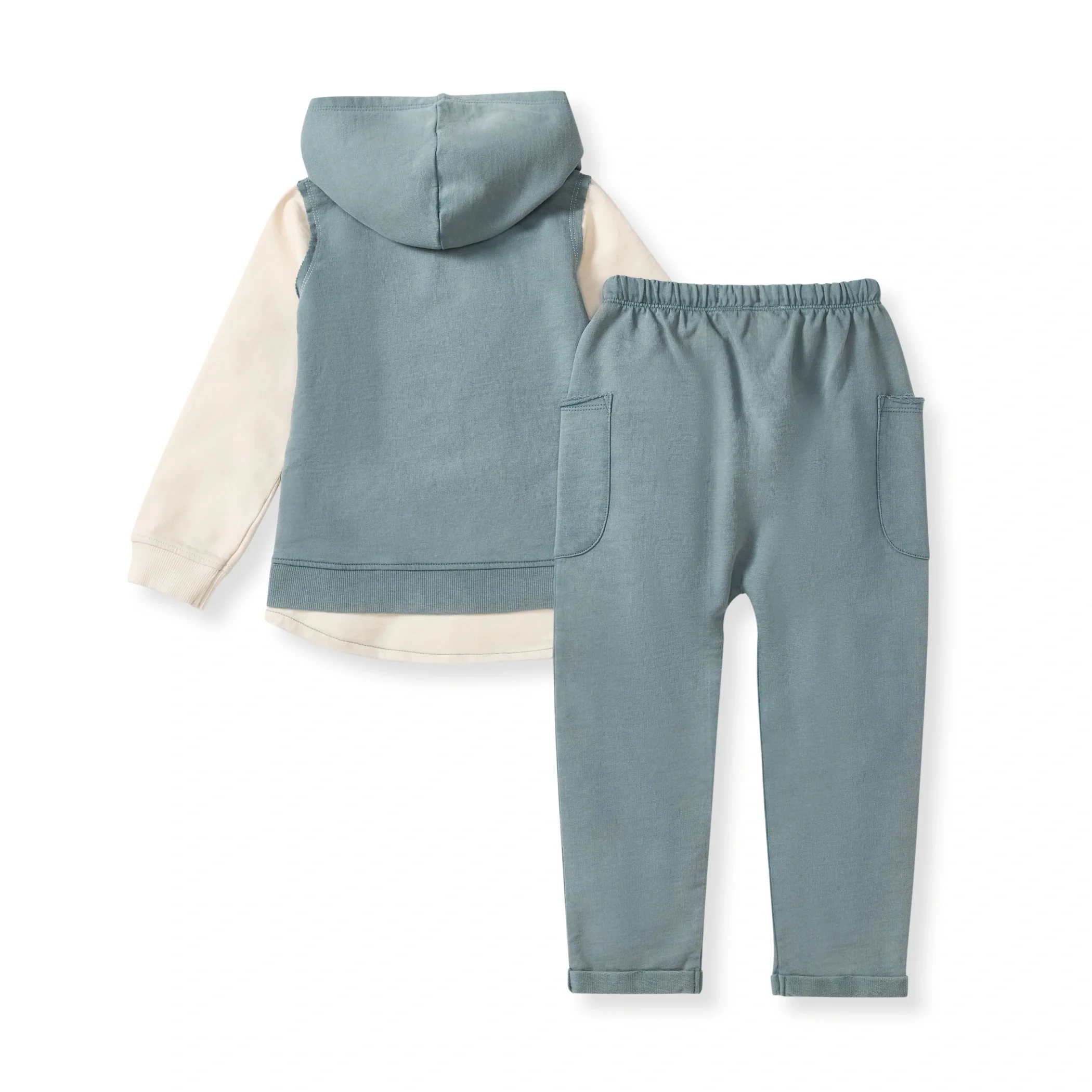 Acid Wash Sweatshirt & Pants Set - Image 3