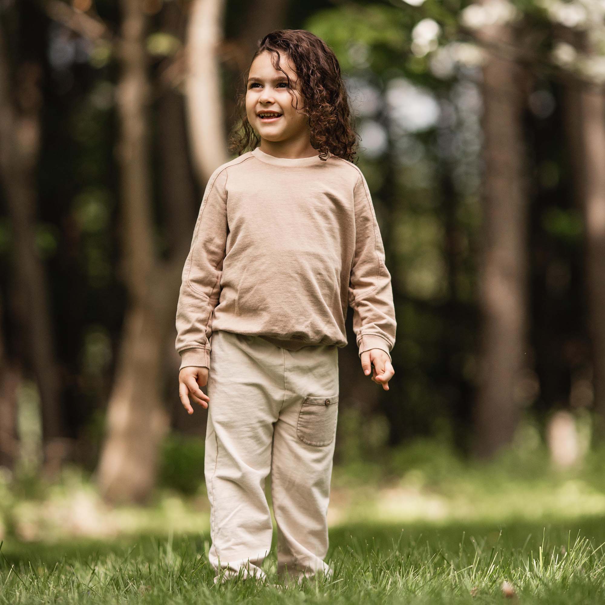 Acid Wash Sweatshirt & Pants Set - Image 2