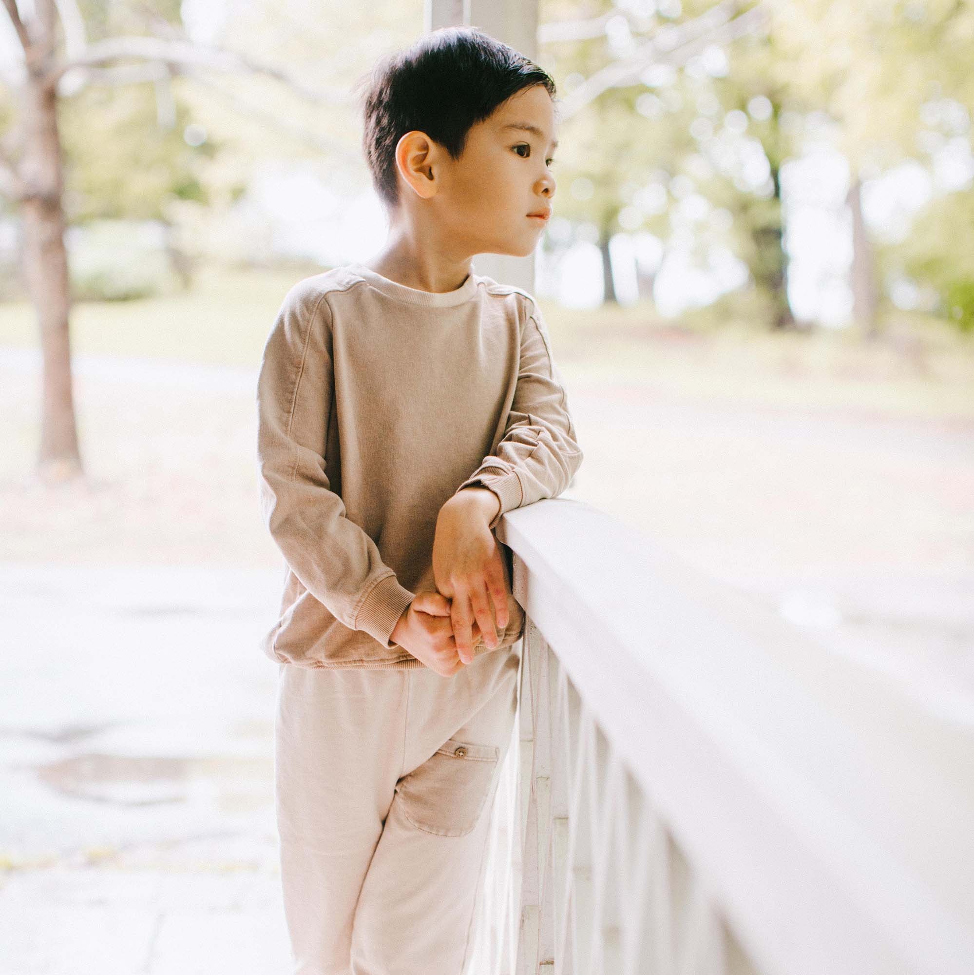 Acid Wash Sweatshirt & Pants Set - Image 8