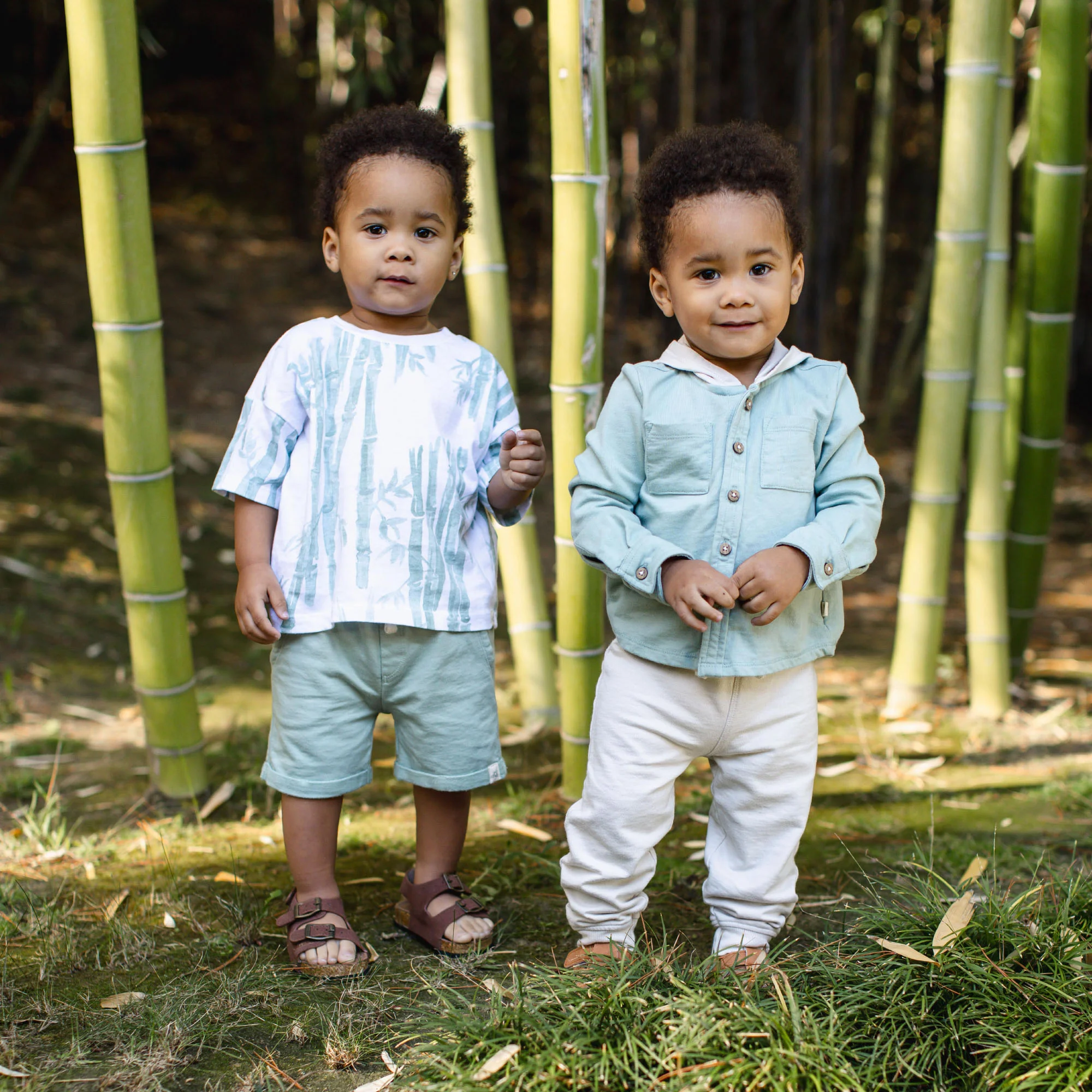 Bamboo Forest Tee & Shorts Set - Image 5