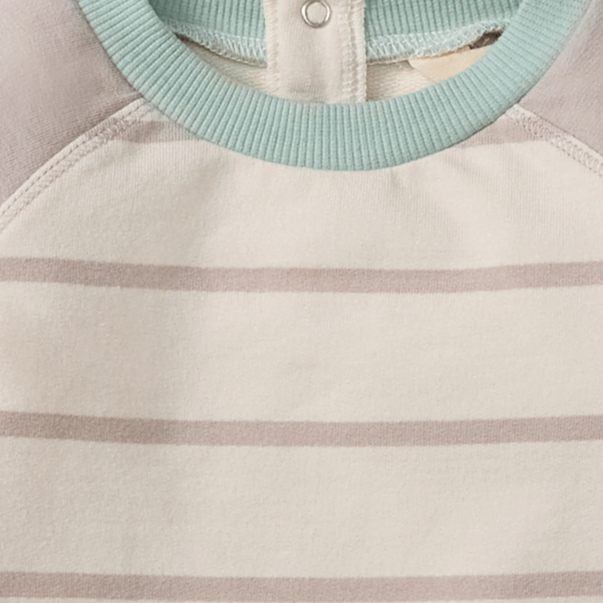 Basic Stripe Baby Boy Jumpsuit - Image 4