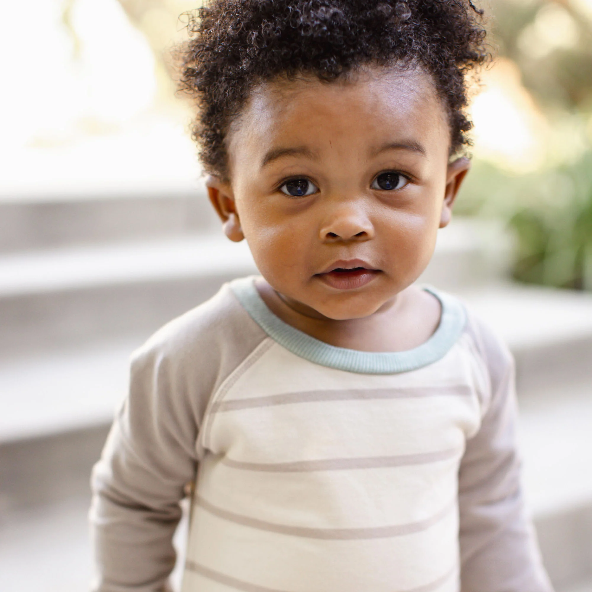 Basic Stripe Baby Boy Jumpsuit - Image 5