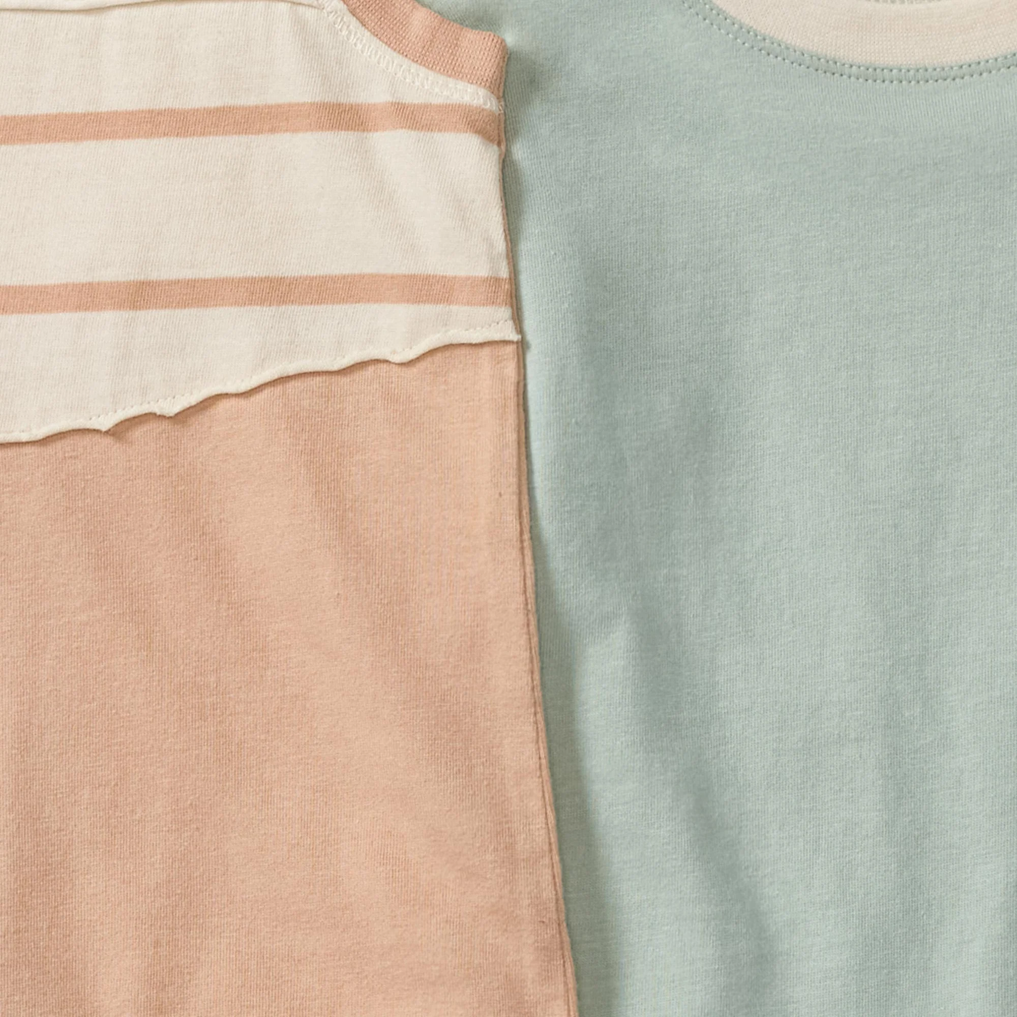 Basic Stripe Baby Boy Romper Set 2-Pack - Sweet Maple - Image 3