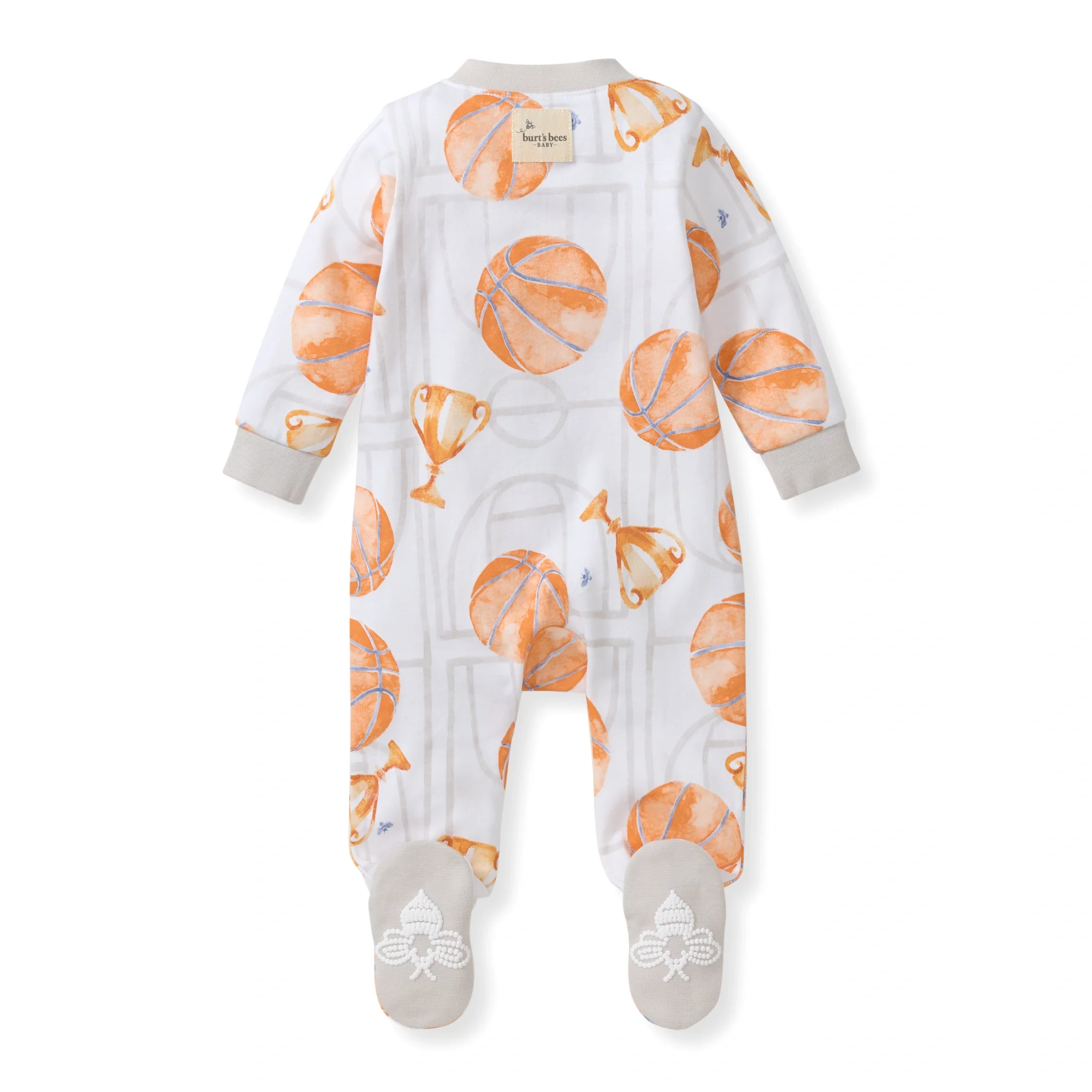 Basketball Court Organic Cotton Sleep & Play - Image 3