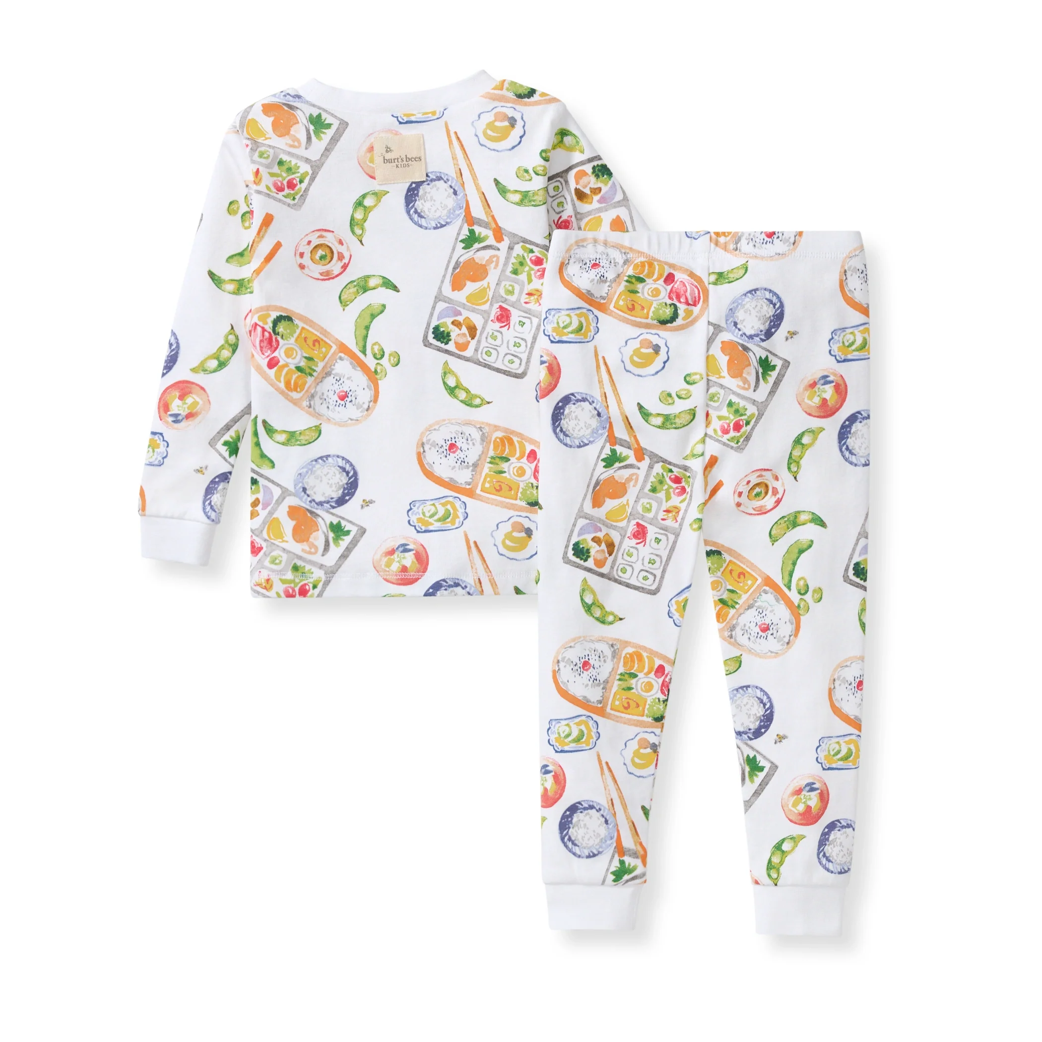 Bento Boxes Organic Cotton Two-Piece Pajamas - Image 3