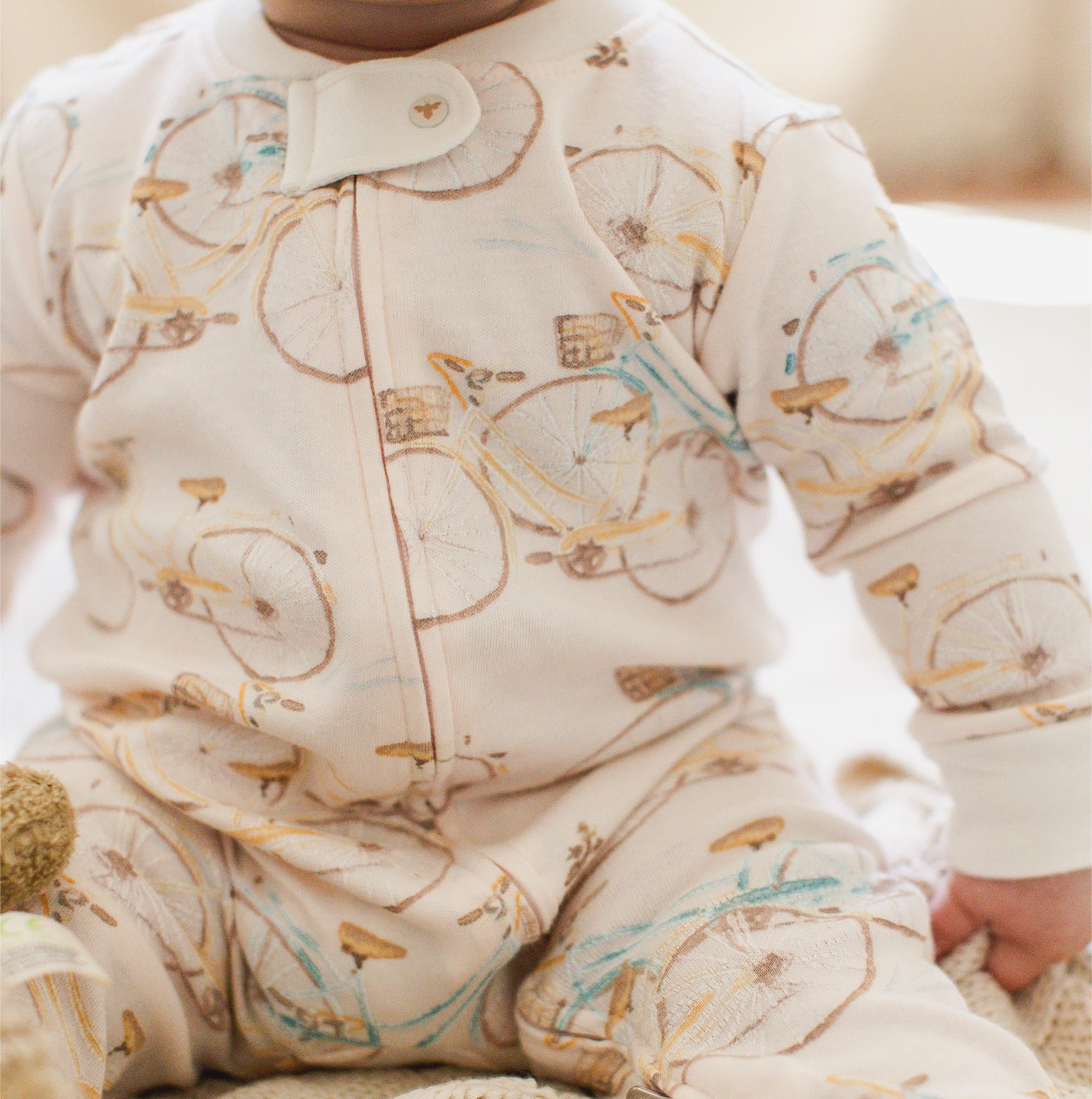 Bicycles Organic Footless Sleep & Play - Image 6