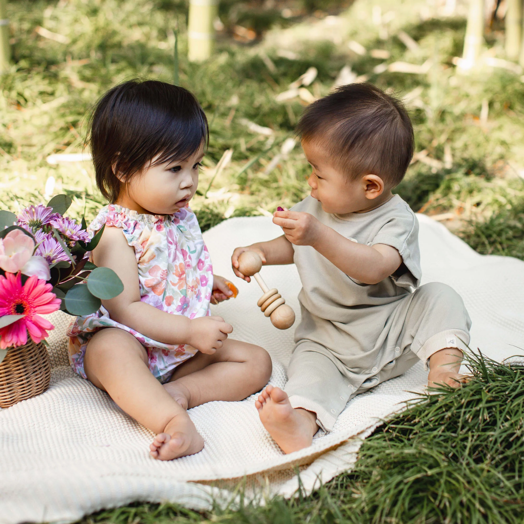 Bloom & Blossom Baby Girl Romper - Image 6