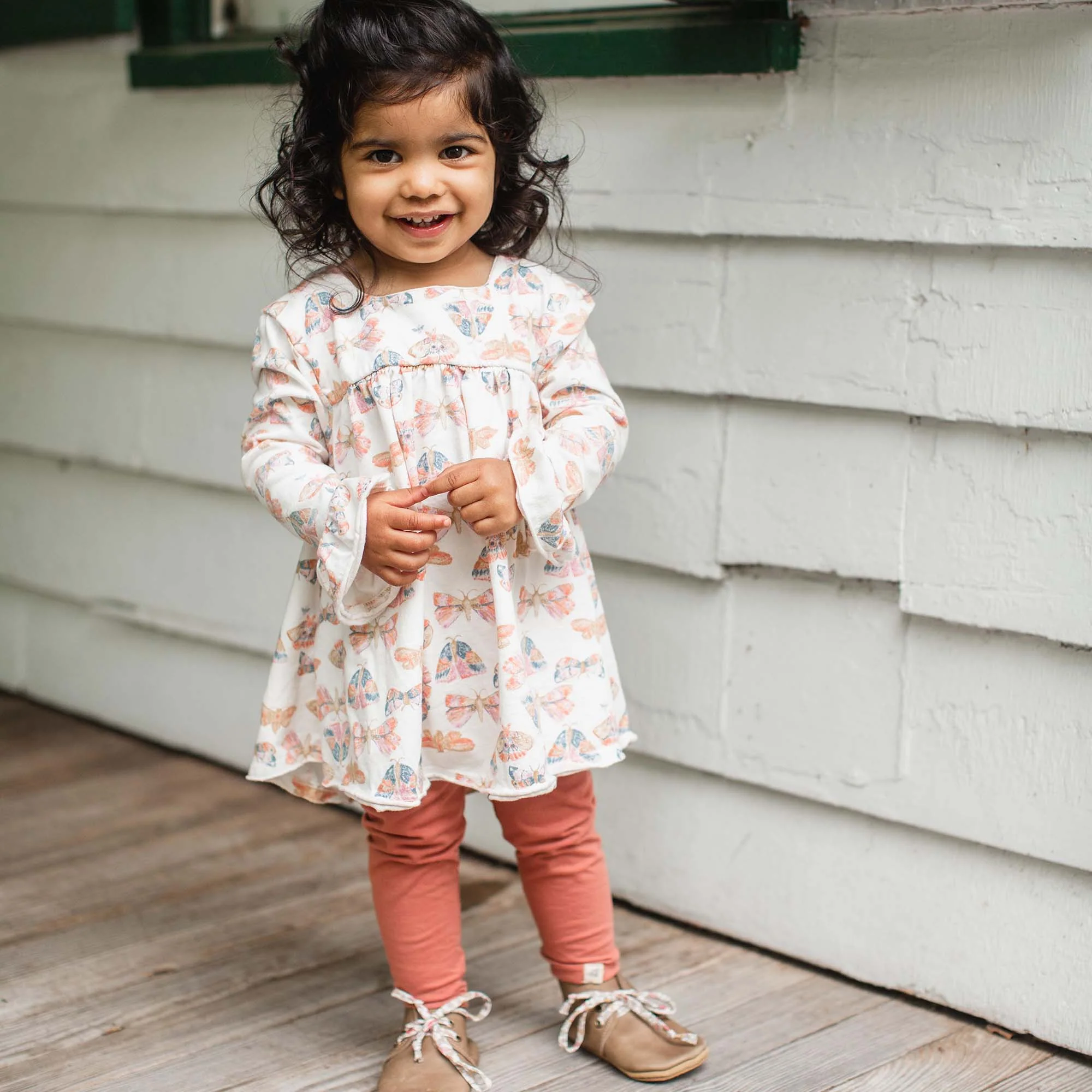 Boho Butterflies Tunic & Pants Set - Image 2