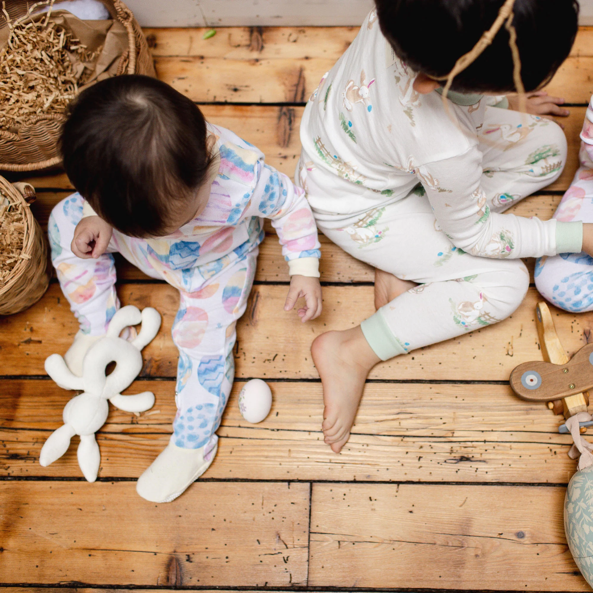Bunny Egg Hunt Organic Cotton Sleeper - Image 6