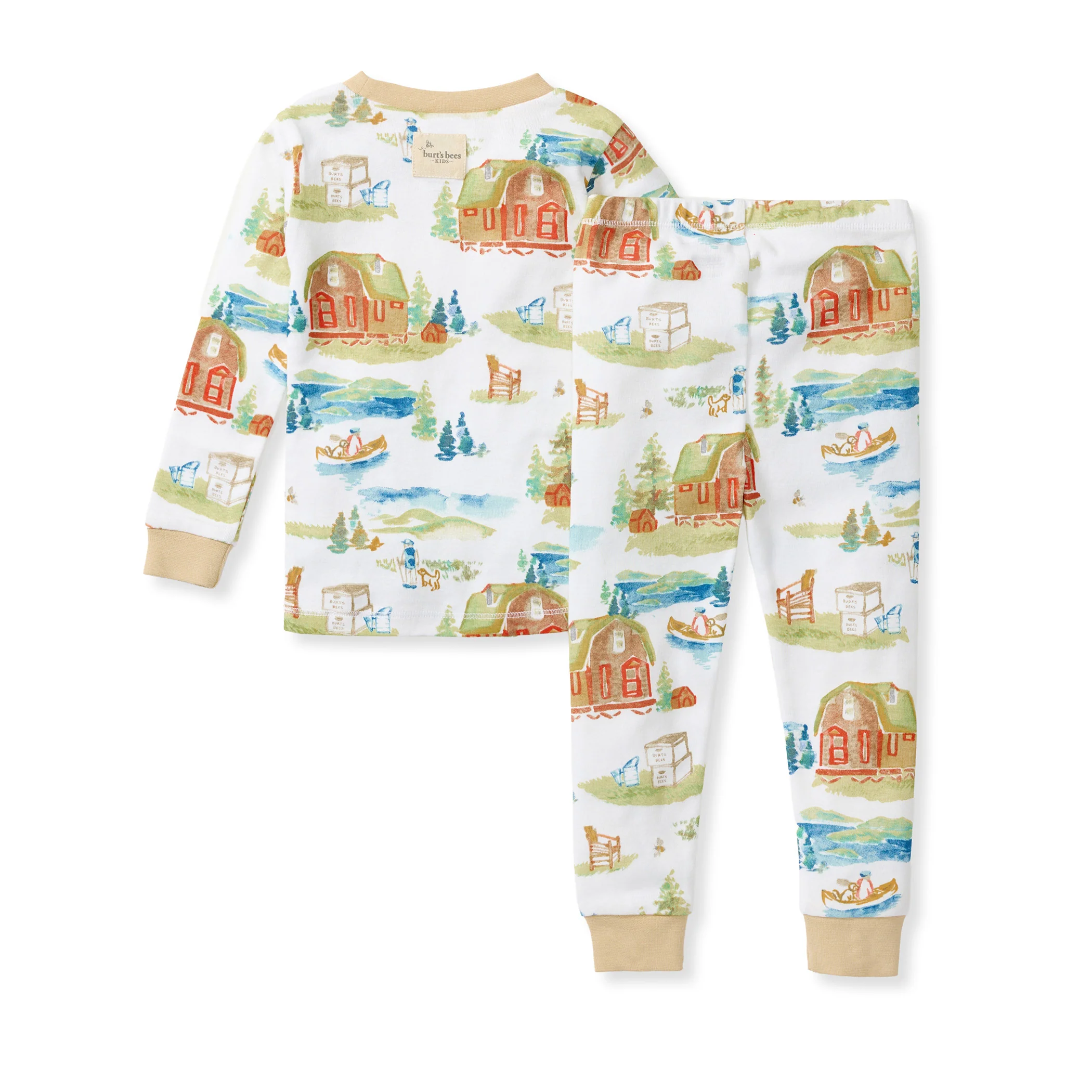 Burt & His Coop Organic Cotton Two-Piece Pajamas - Image 3