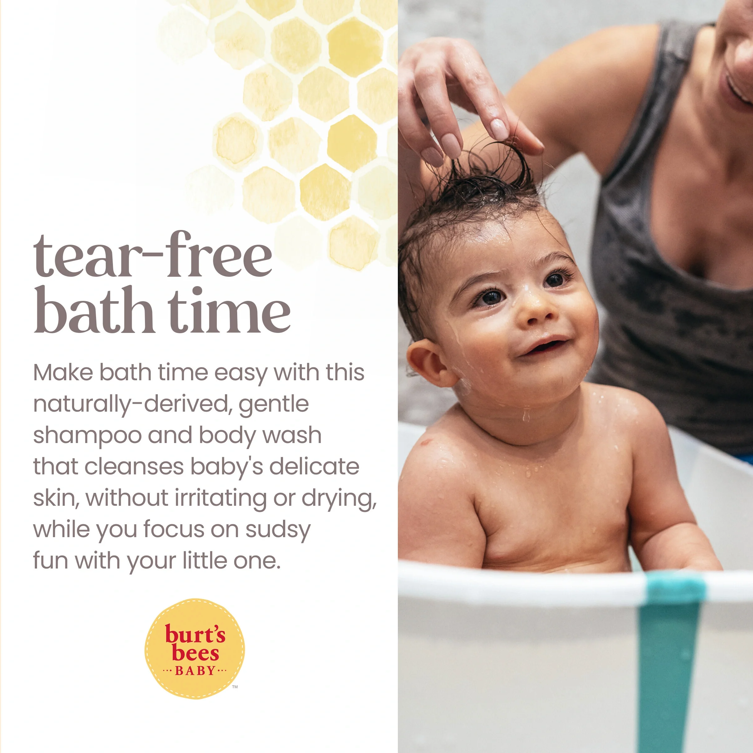 Burt's Bees Baby Original Shampoo & Wash - Image 4