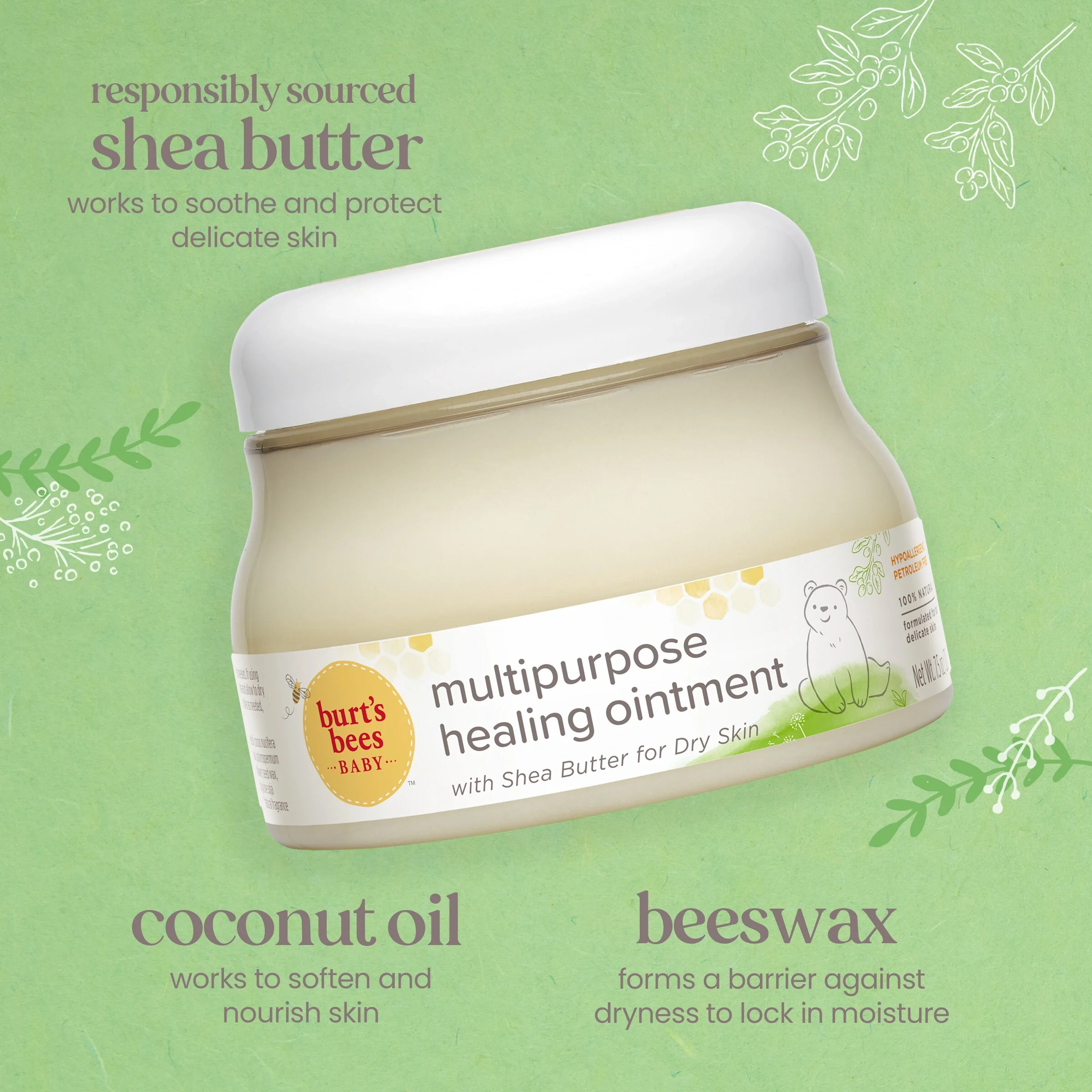 Burt's Bees Baby Multipurpose Ointment - Image 4