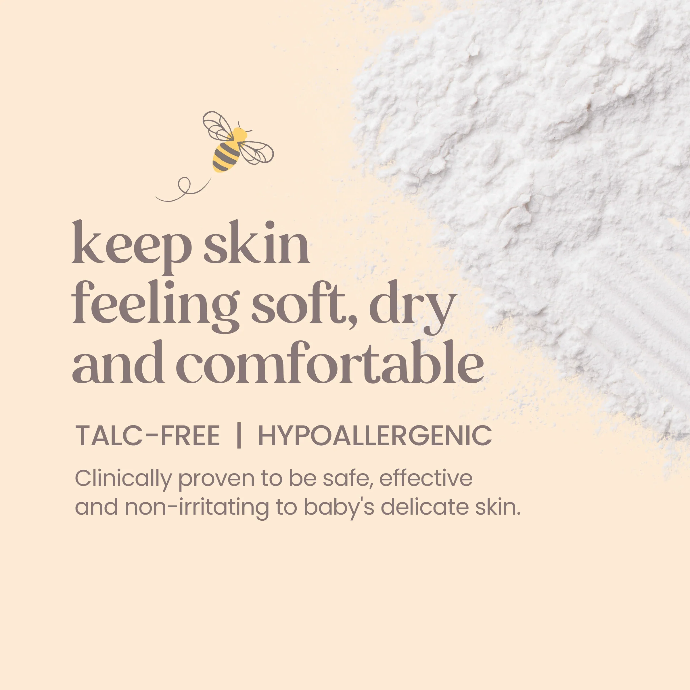 Burt's Bees Baby Bee Dusting Powder - Image 3