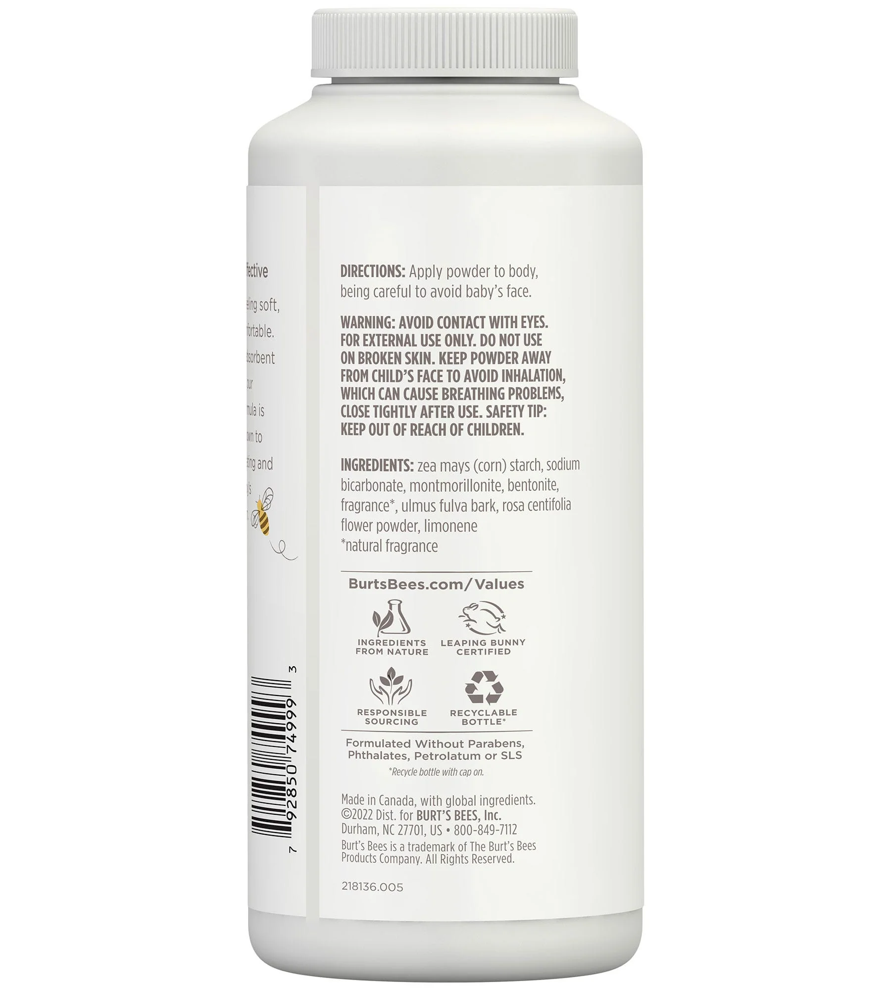 Burt's Bees Baby Bee Dusting Powder - Image 7