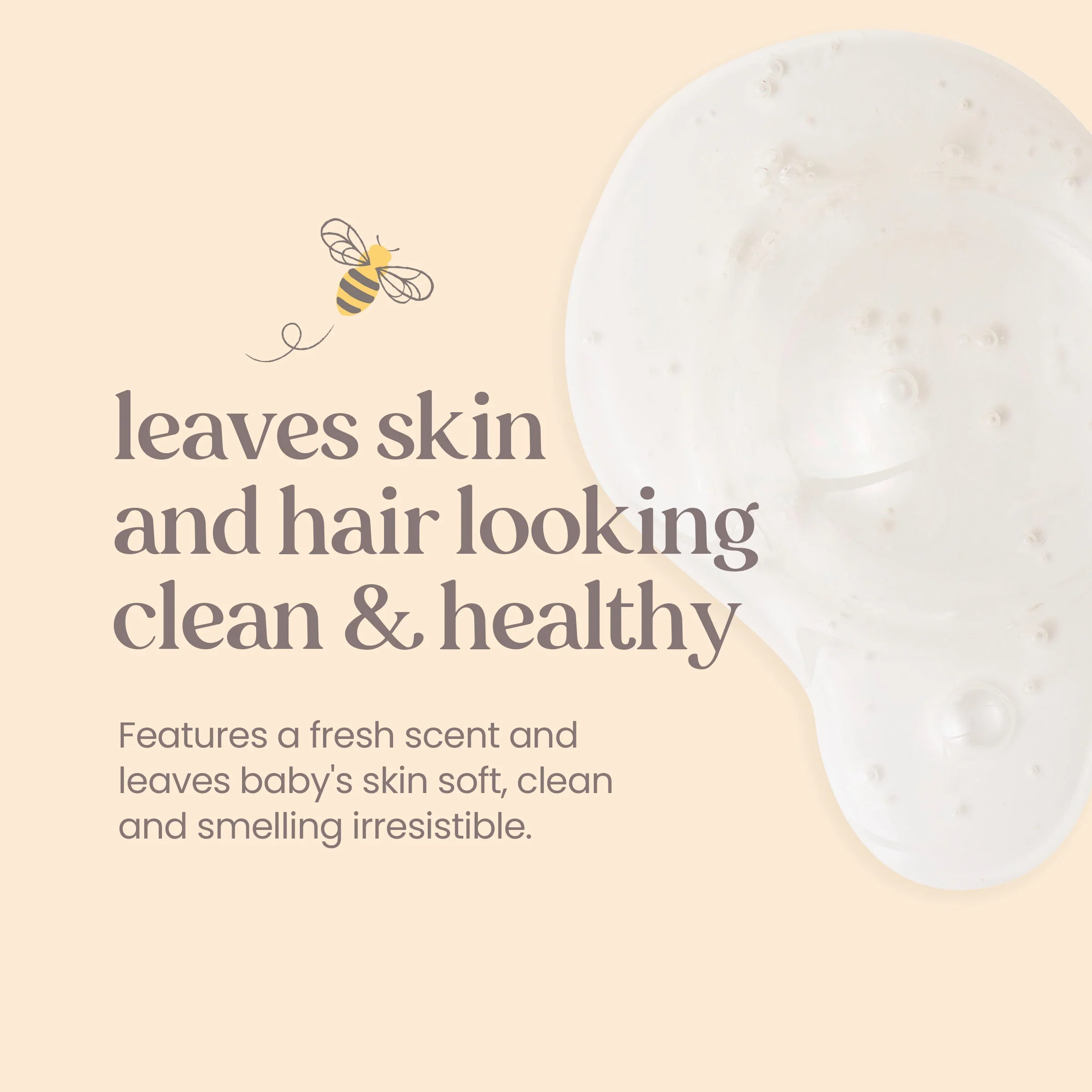 Burt's Bees Baby Shampoo & Wash - Foaming - Image 5