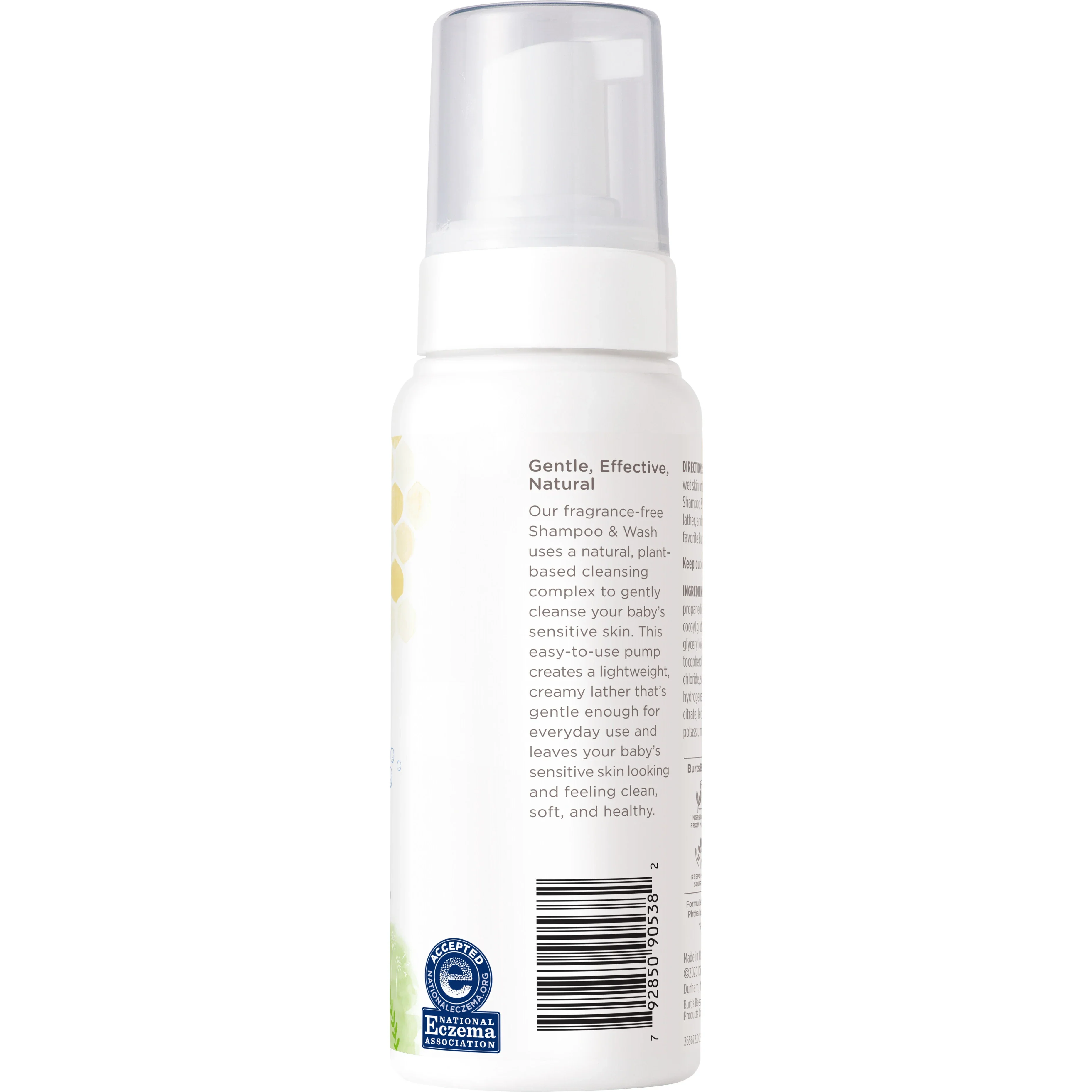 Burt's Bees Baby Shampoo & Wash - Foaming - Image 9