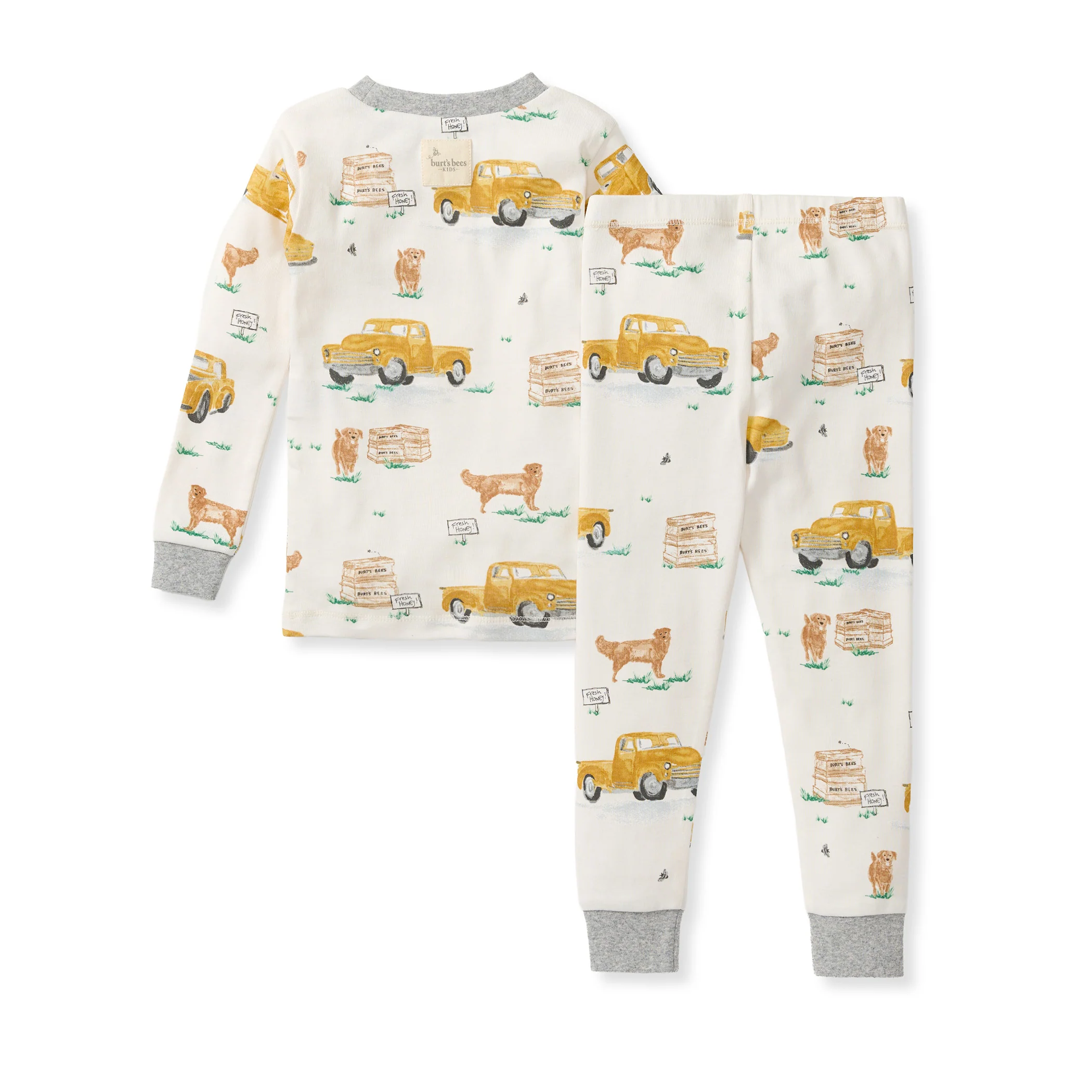 Burt's Truck Organic Cotton Two-Piece Pajamas - Image 4