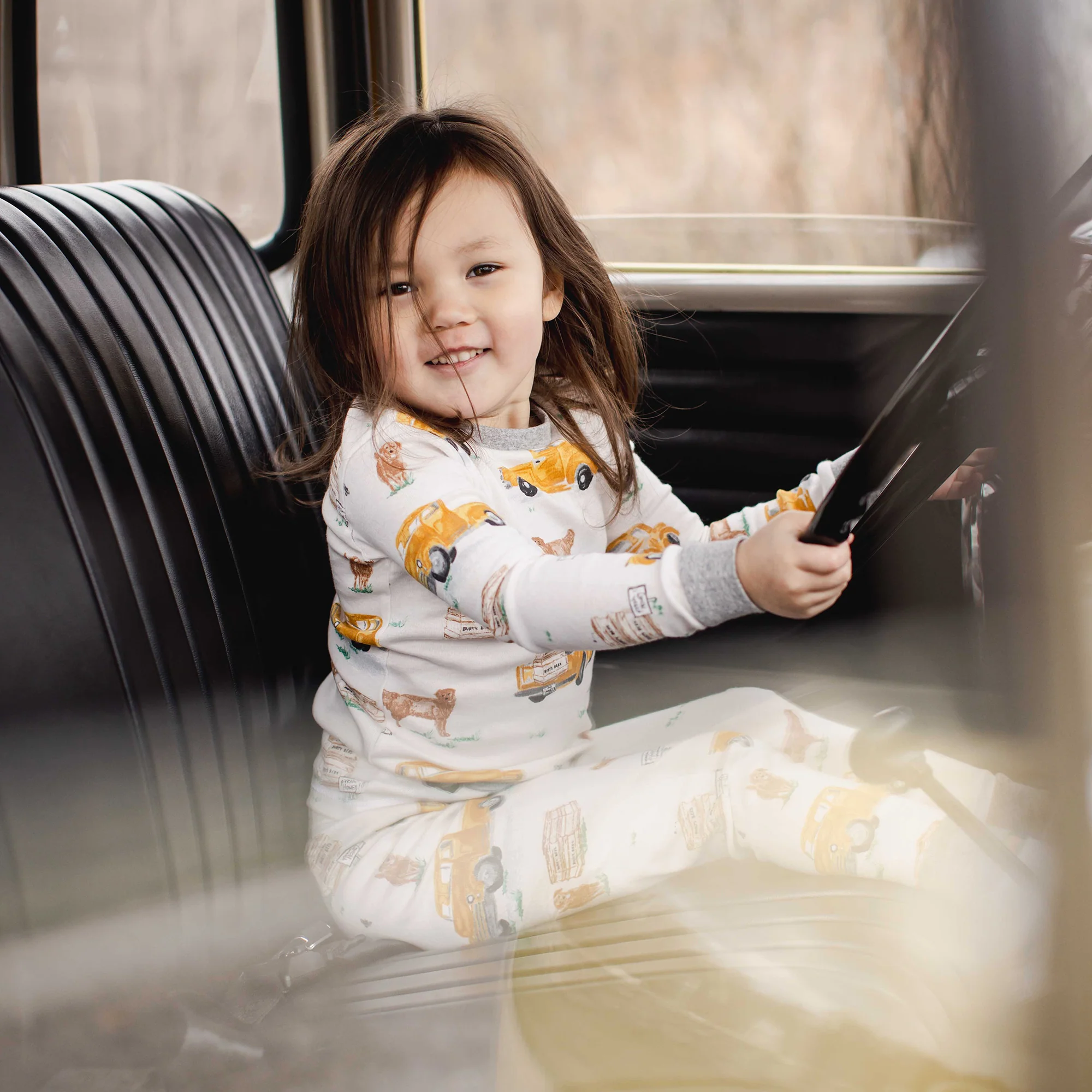 Burt's Truck Organic Cotton Two-Piece Pajamas - Image 5