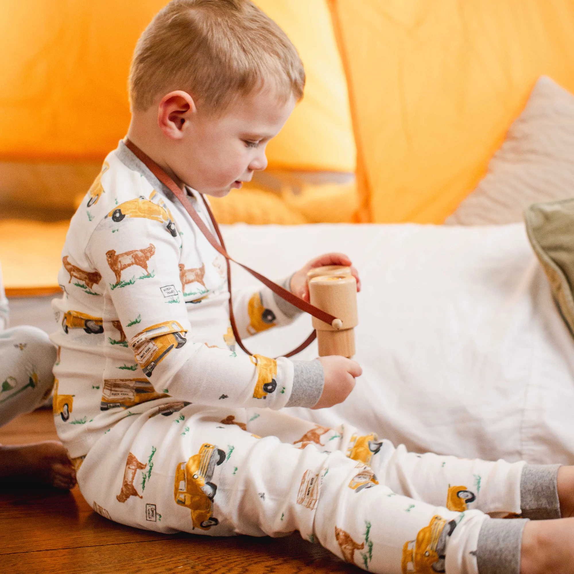 Burt's Truck Organic Cotton Two-Piece Pajamas - Image 6
