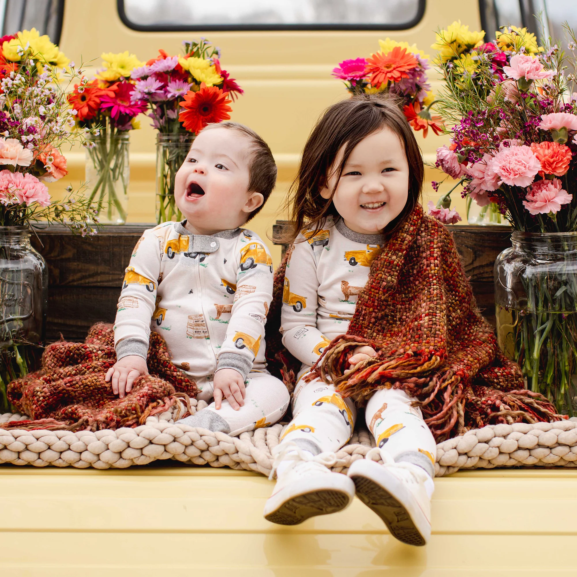 Burt's Truck Organic Cotton Two-Piece Pajamas - Image 7