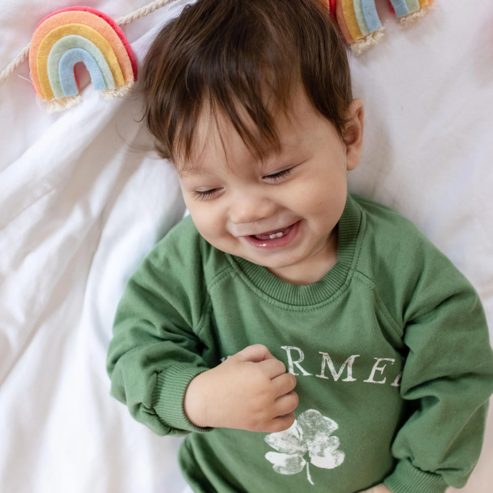 Charmed Green Organic Cotton Sweatshirt - Image 5
