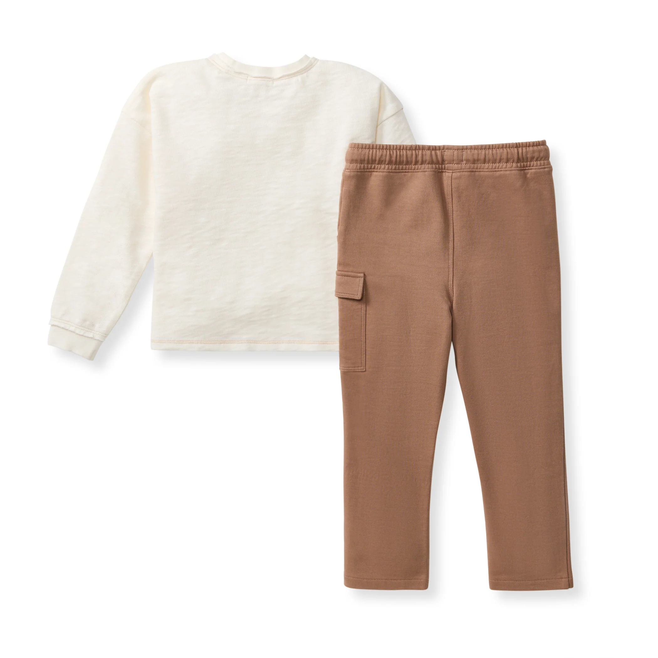 Chunky Slub Organic Boy Tee & Pants Set - Image 3