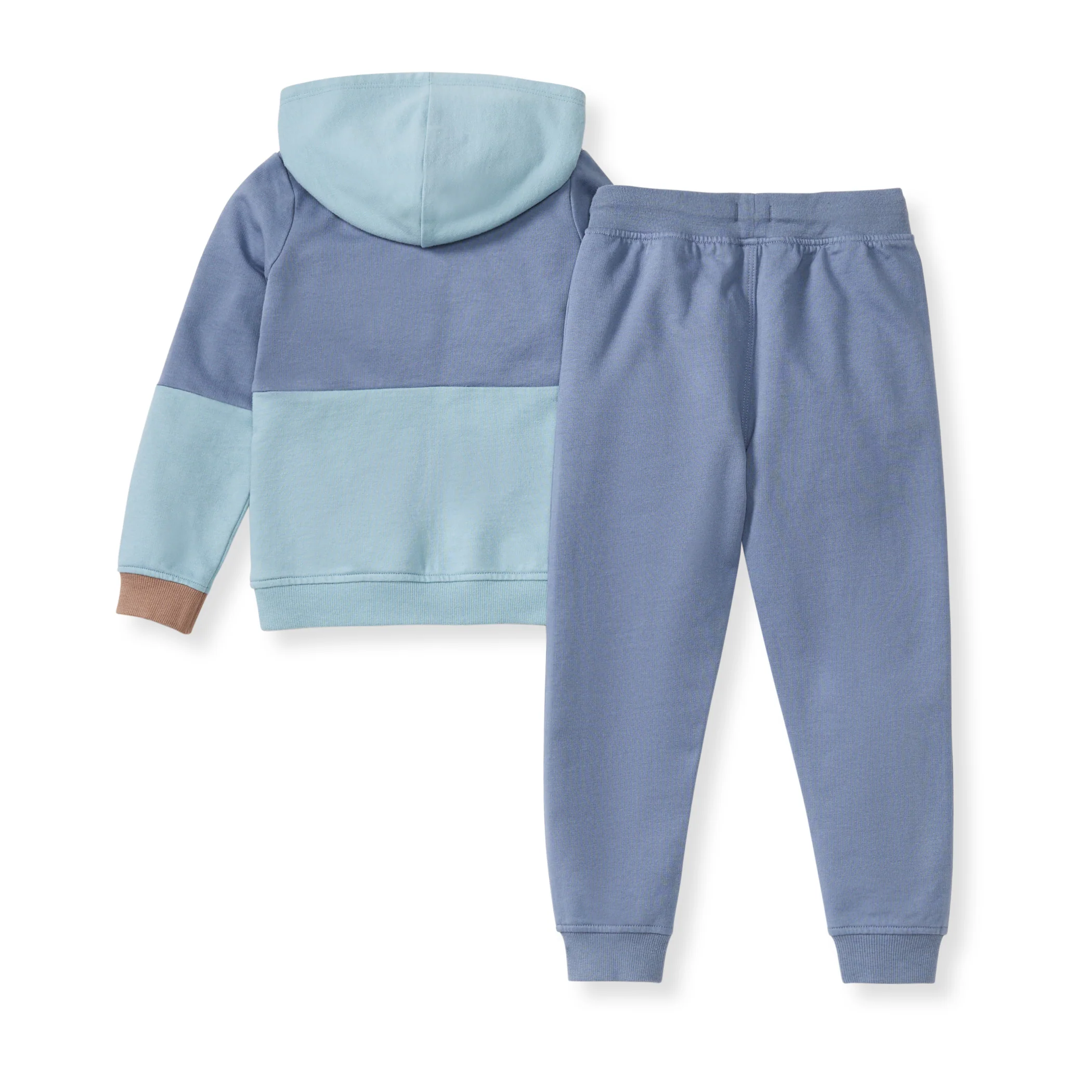 Color Blocked Sweatshirt & Pants Set - Image 3