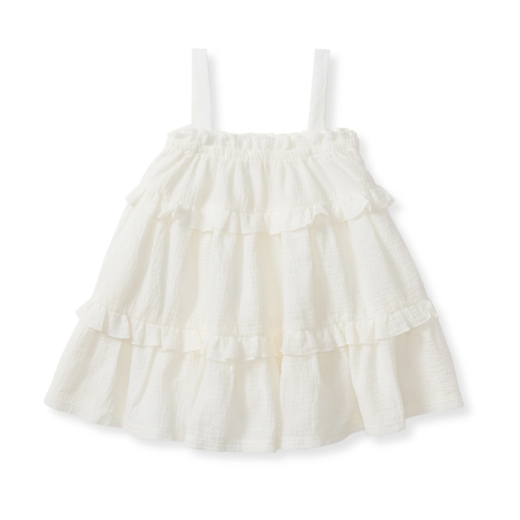 Honeycomb Muslin Dress - Image 3