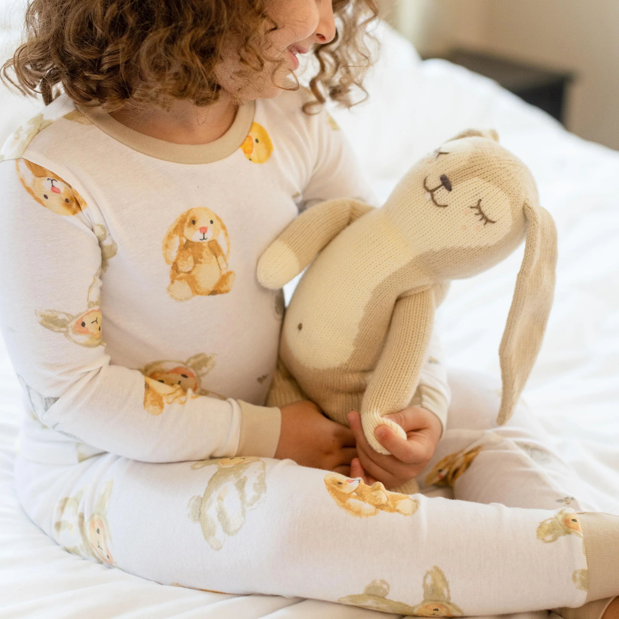 Cuddly Cuties Organic Cotton Two-Piece Pajamas - Image 2
