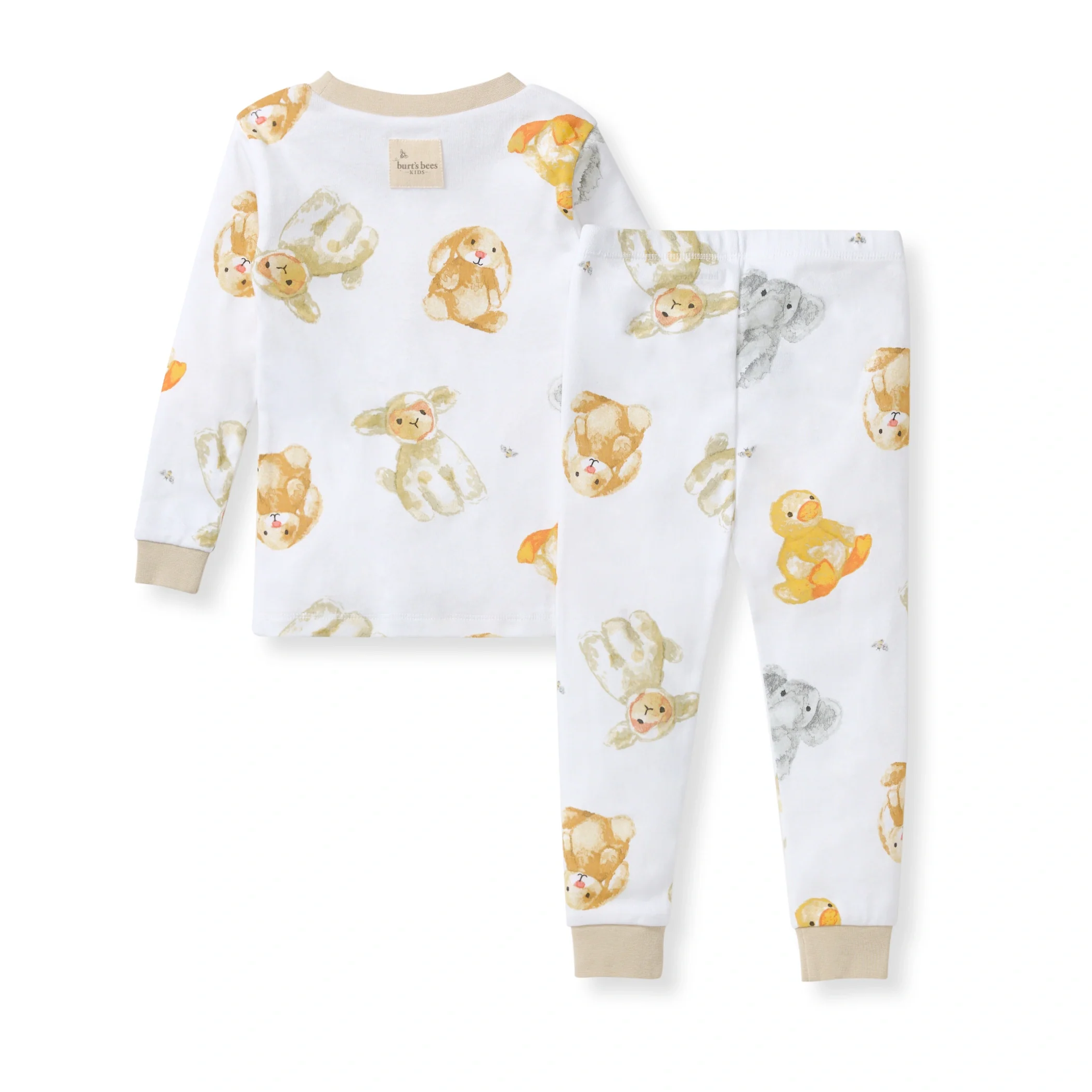 Cuddly Cuties Organic Cotton Two-Piece Pajamas - Image 4
