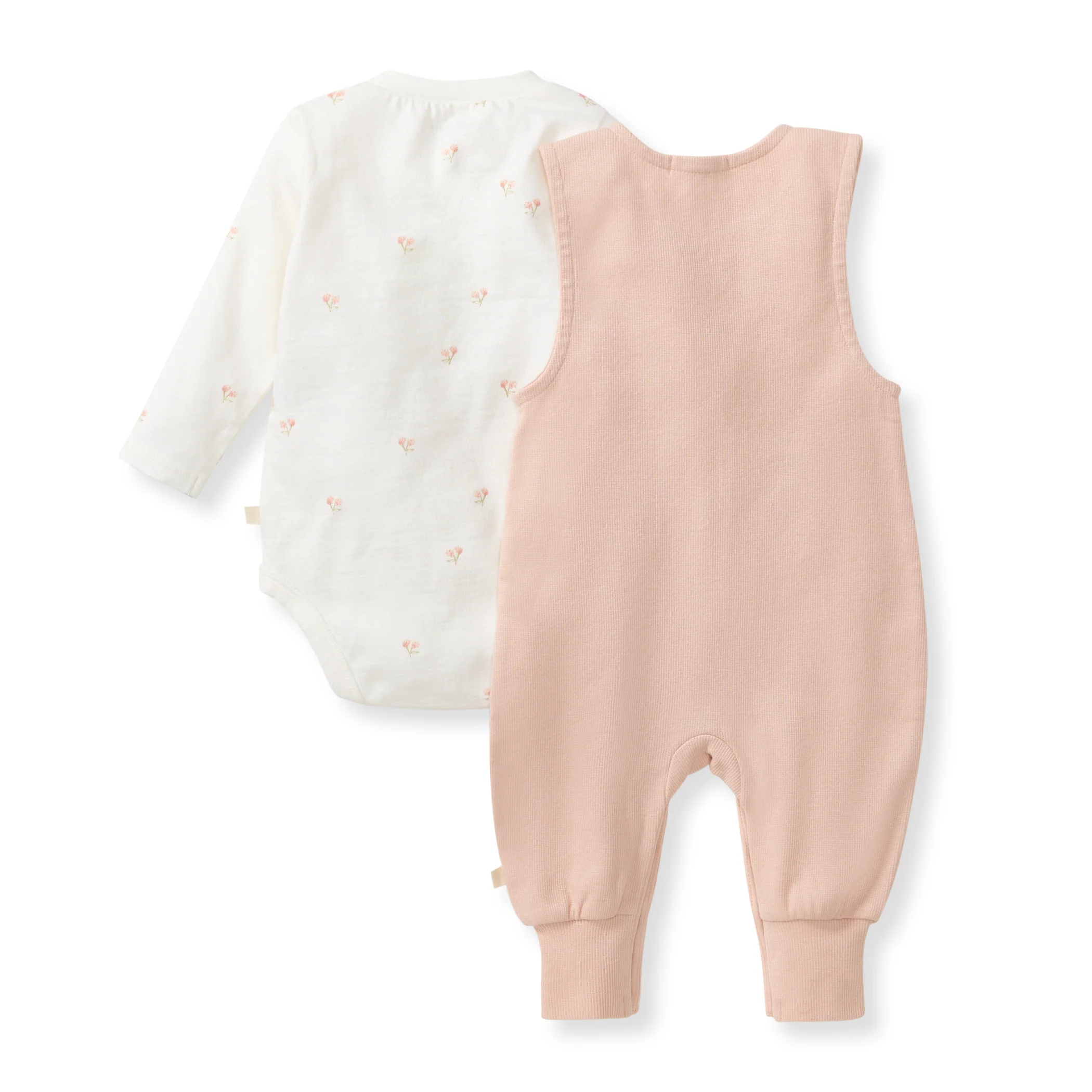 Ditsy Floret Jumpsuit & Bodysuit Set - Image 3