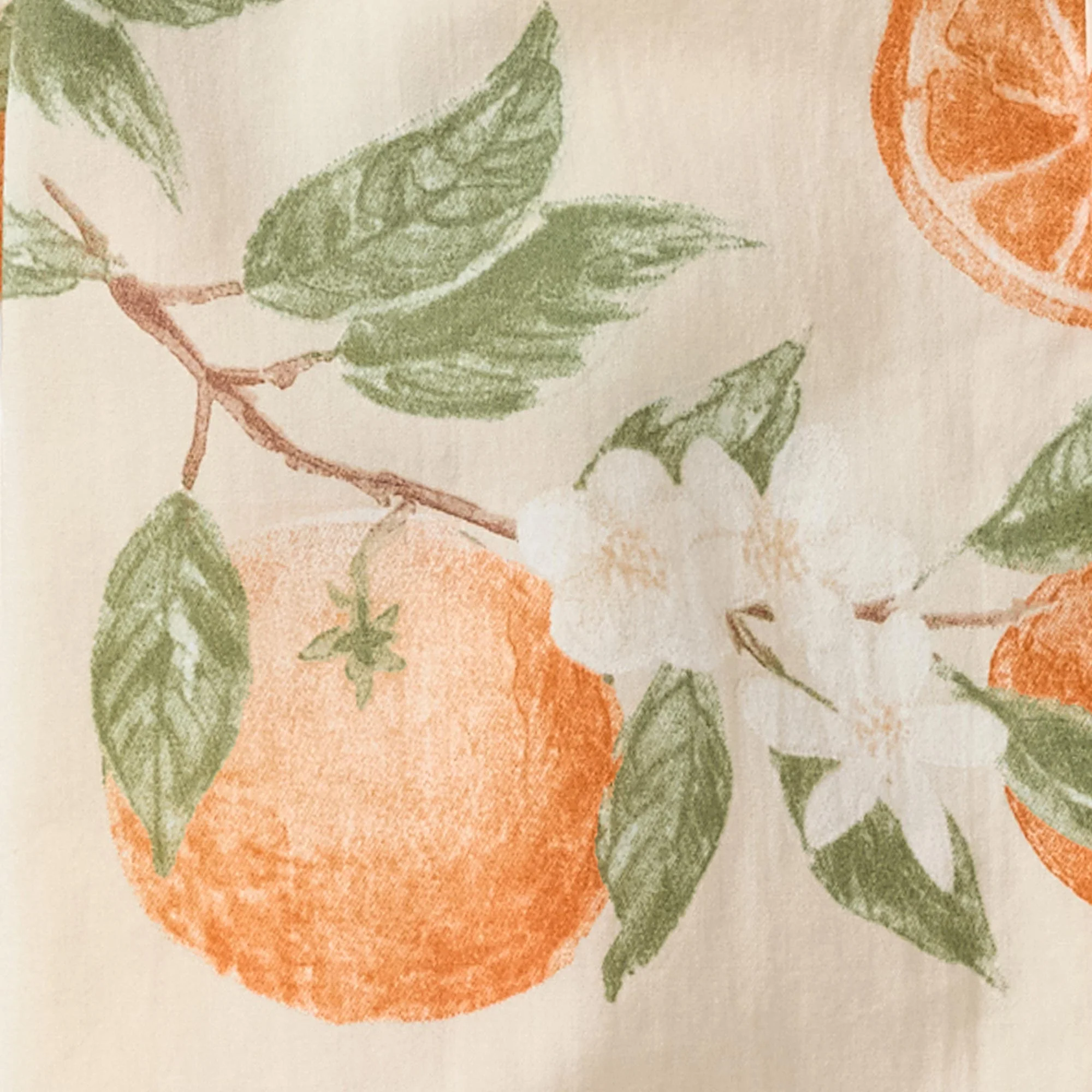 Dubrovnik Oranges Matching Button Down Shirt & Shorts Set - Image 4