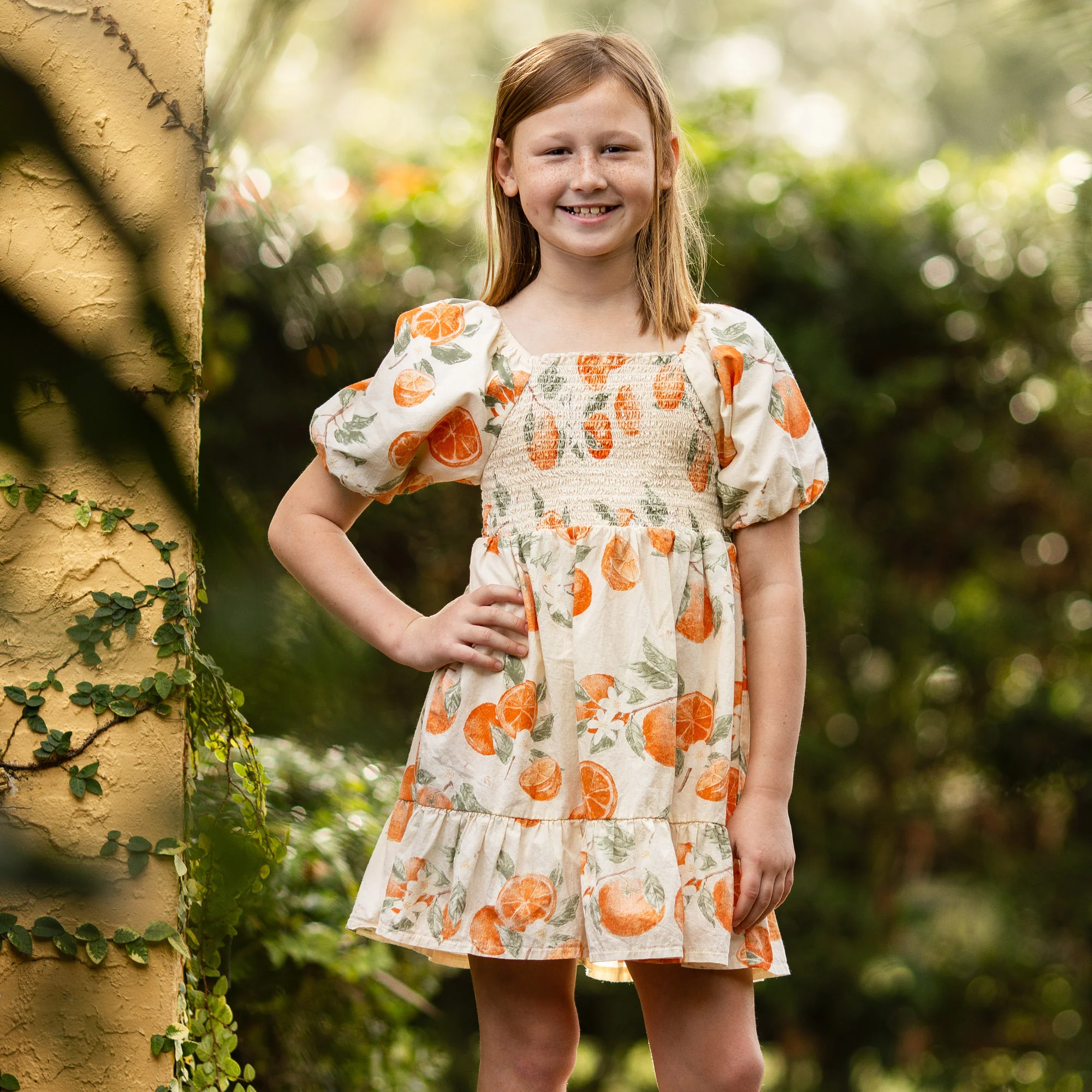Dubrovnik Oranges Matching Girl Dress - Image 10