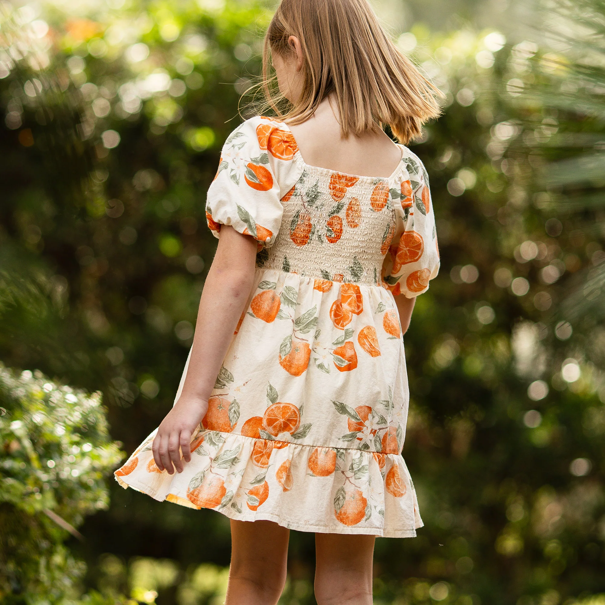 Dubrovnik Oranges Matching Girl Dress - Image 11