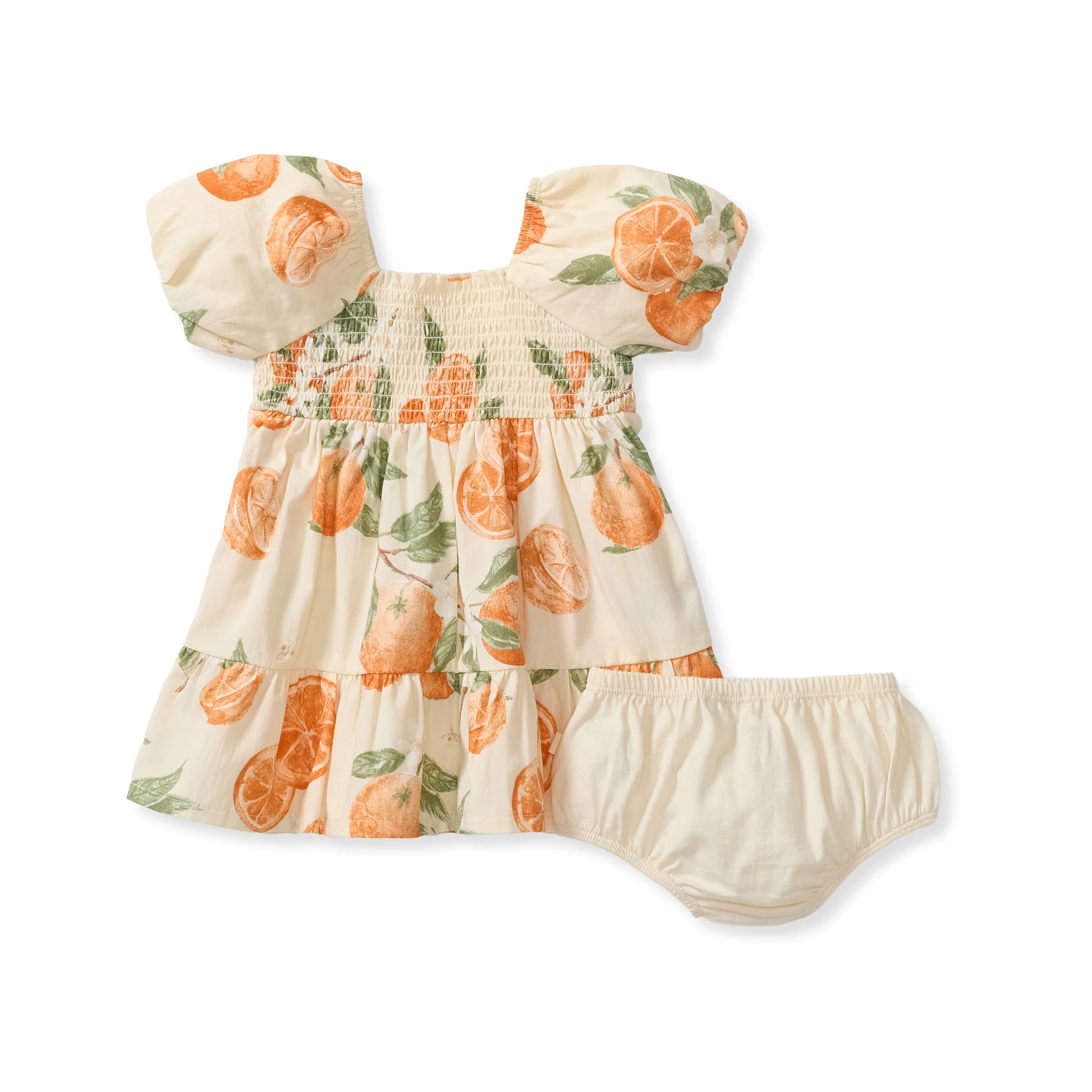 Dubrovnik Oranges Matching Girl Dress - Image 5