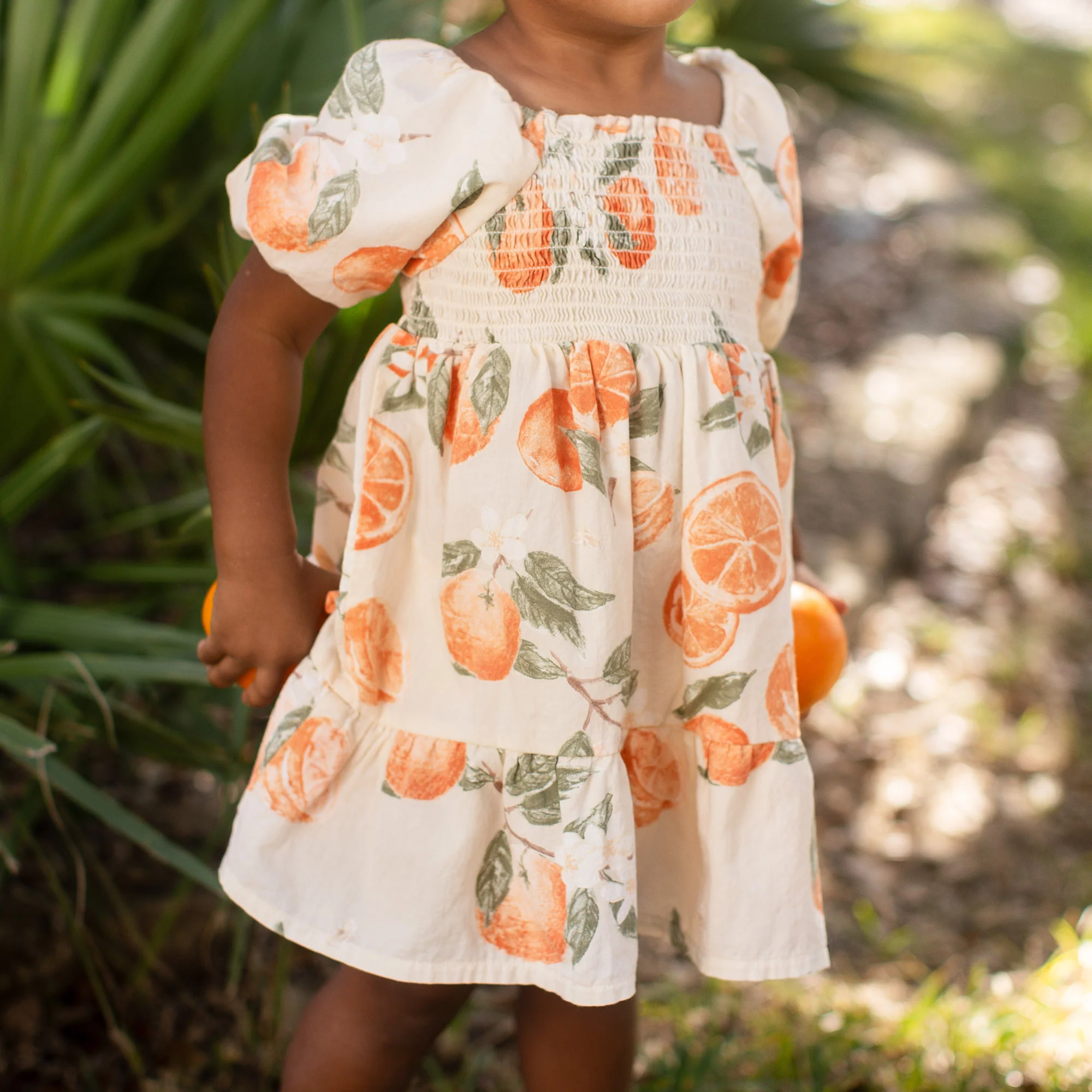 Dubrovnik Oranges Matching Girl Dress - Image 7