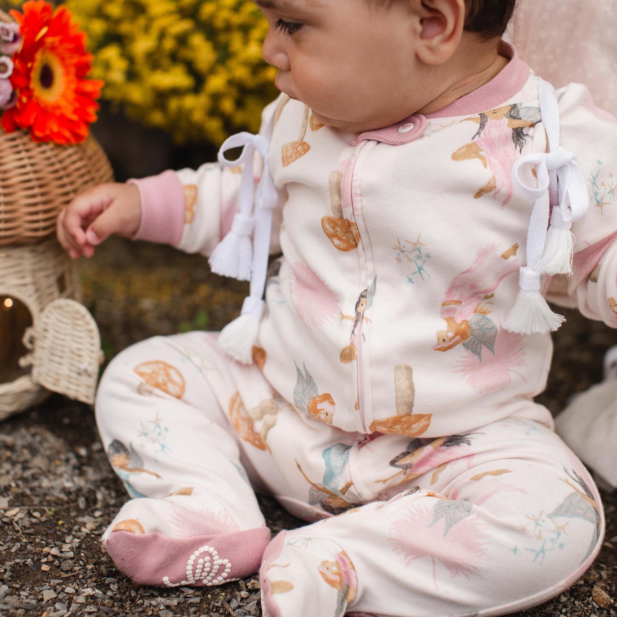 Fairy Garden Organic Cotton Sleep & Play - Image 2