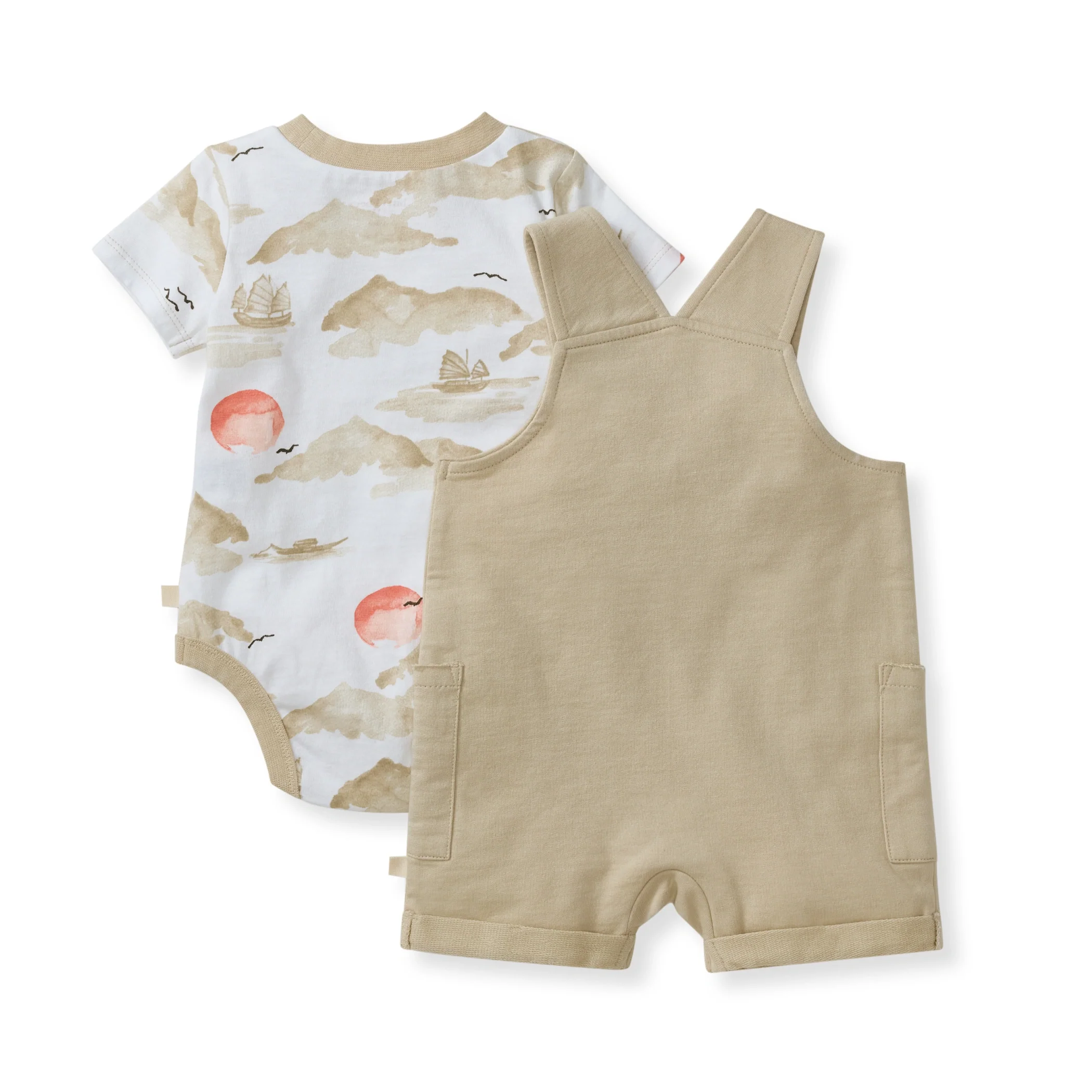 Fishing Boats Baby Boy Bodysuit & Romper Set - Image 3