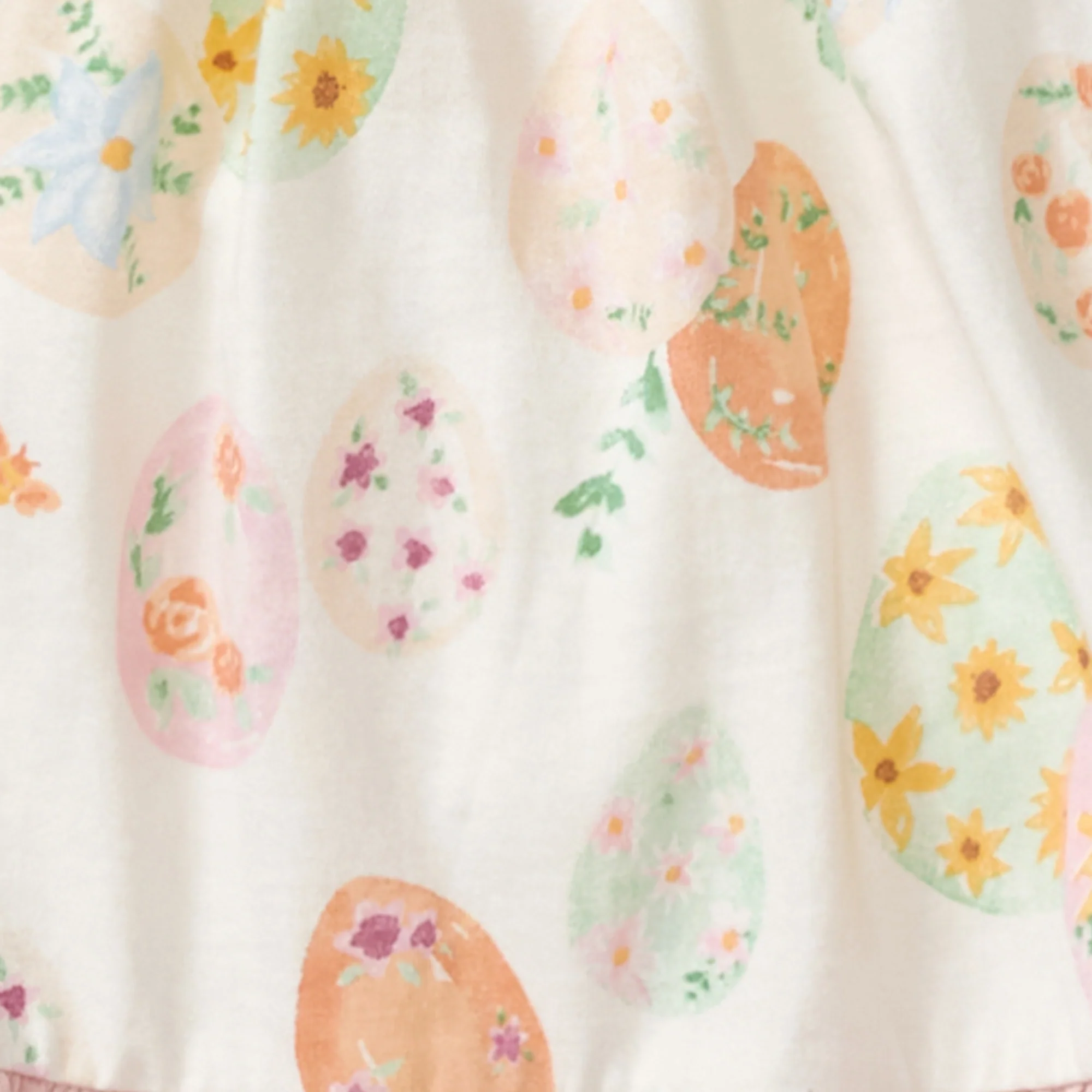 Floral Easter Eggs Tunic & Pants Set - Image 4