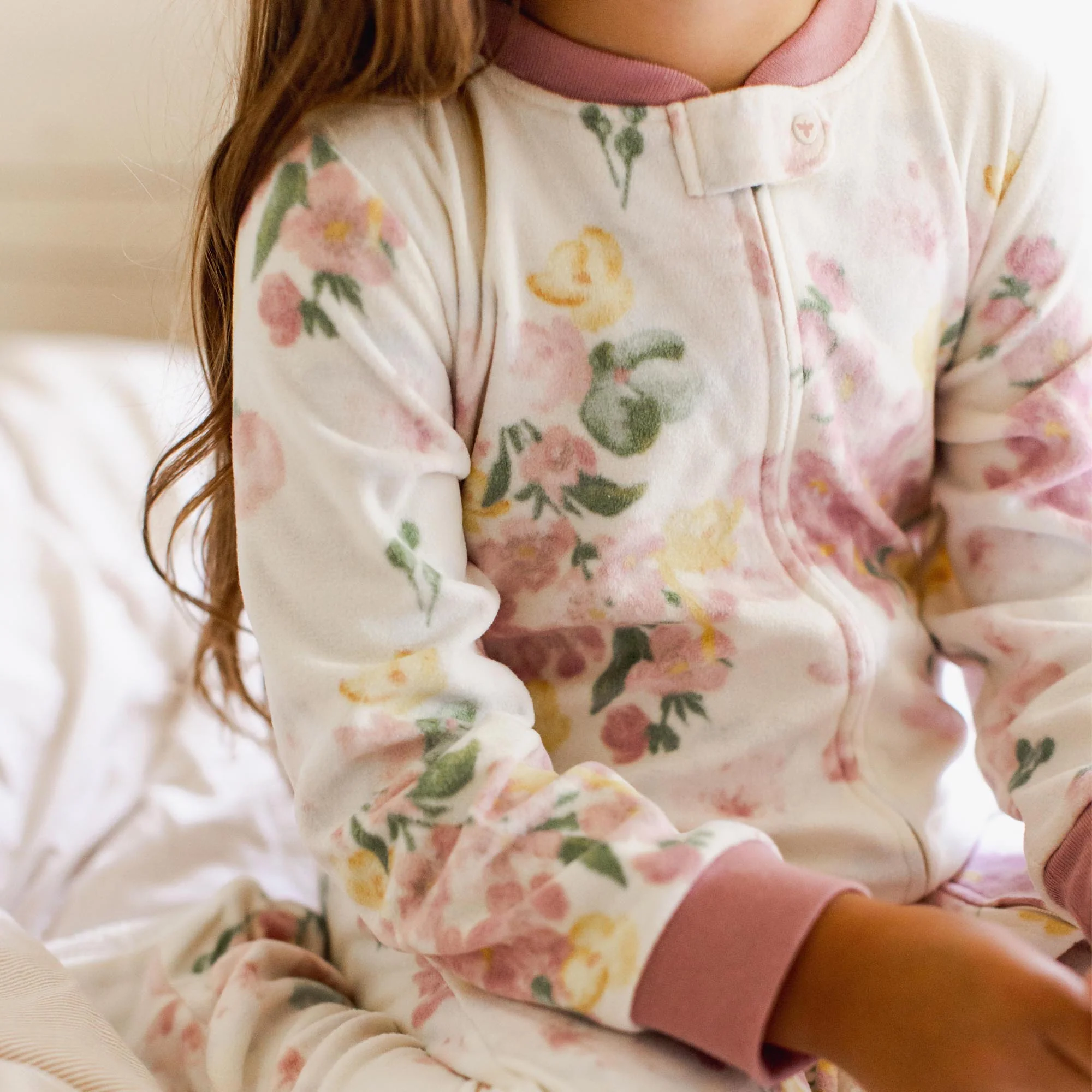 Floral Fields polarbee™ Repreve® Microfleece Pajamas - Image 6