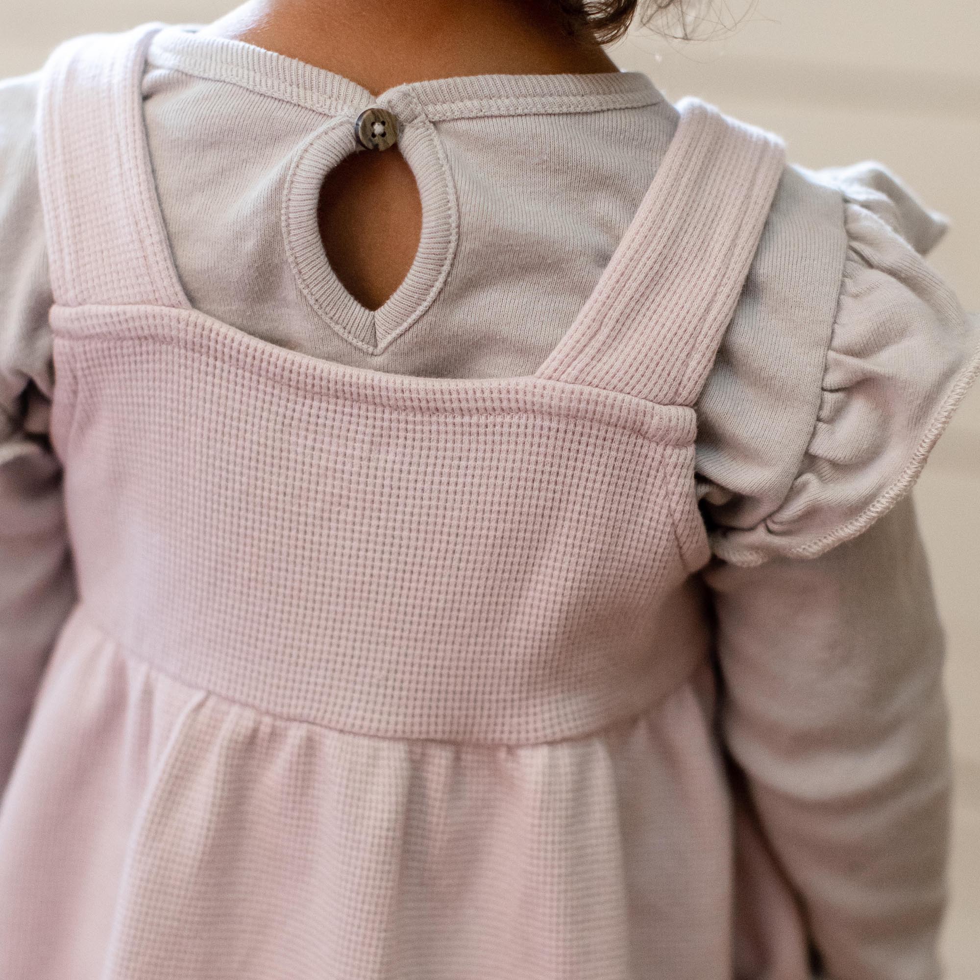 Flutter Organic Tee & Thermal Dress Set - Image 6
