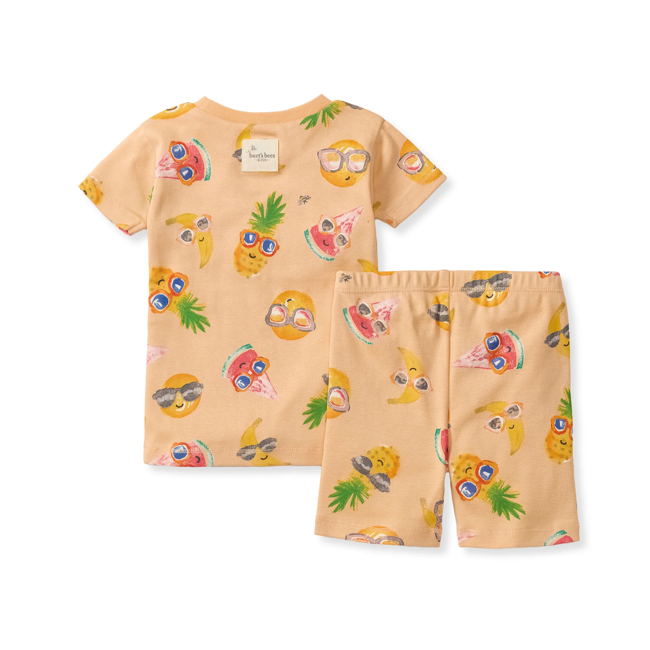 Fruity Shades Organic Cotton Two-Piece Pajamas - Image 3