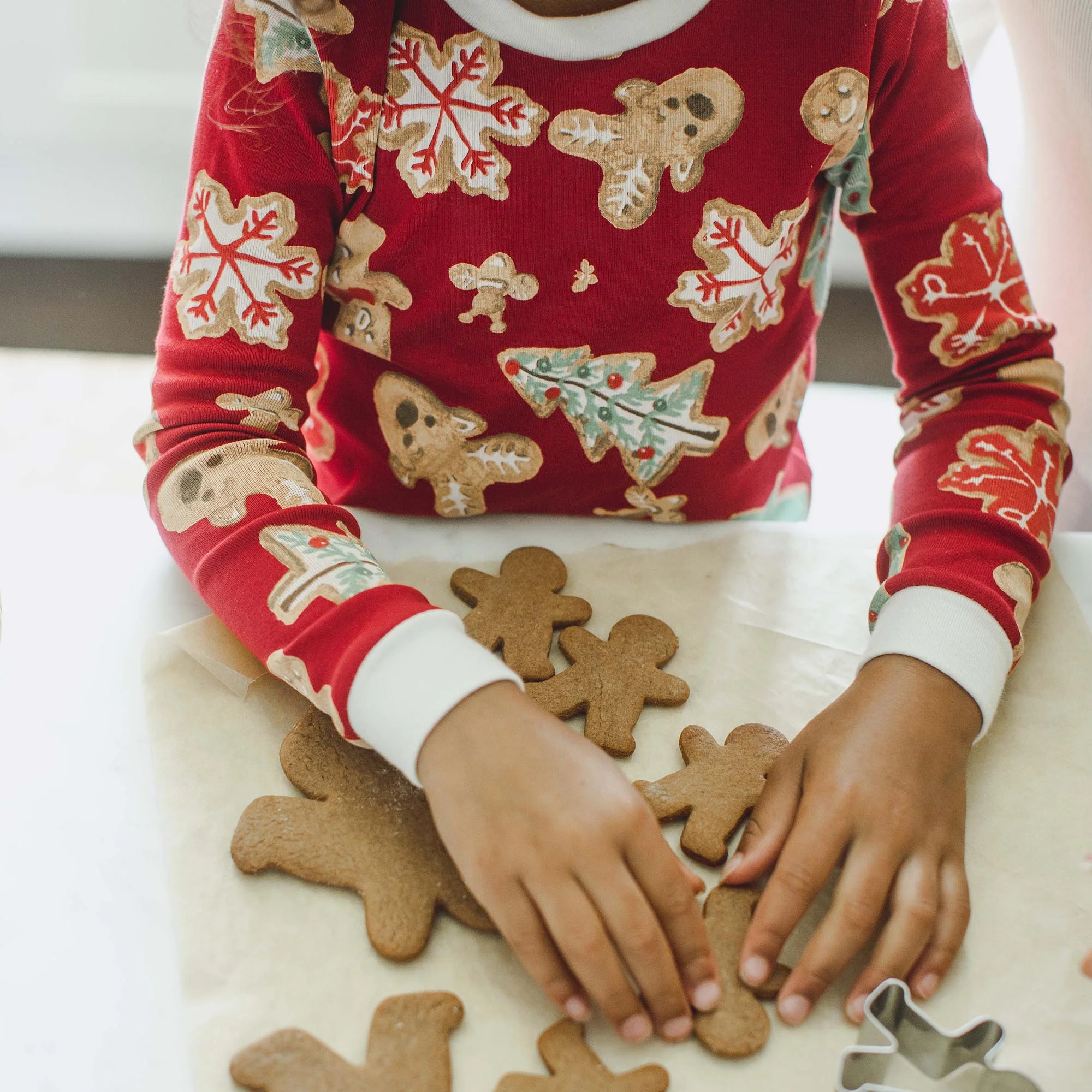 Gingerbread Bake Matching Family Pajamas - Image 5