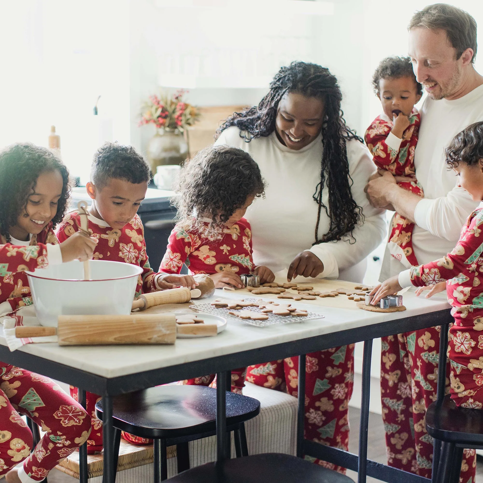 Gingerbread Bake Matching Family Pajamas - Image 6