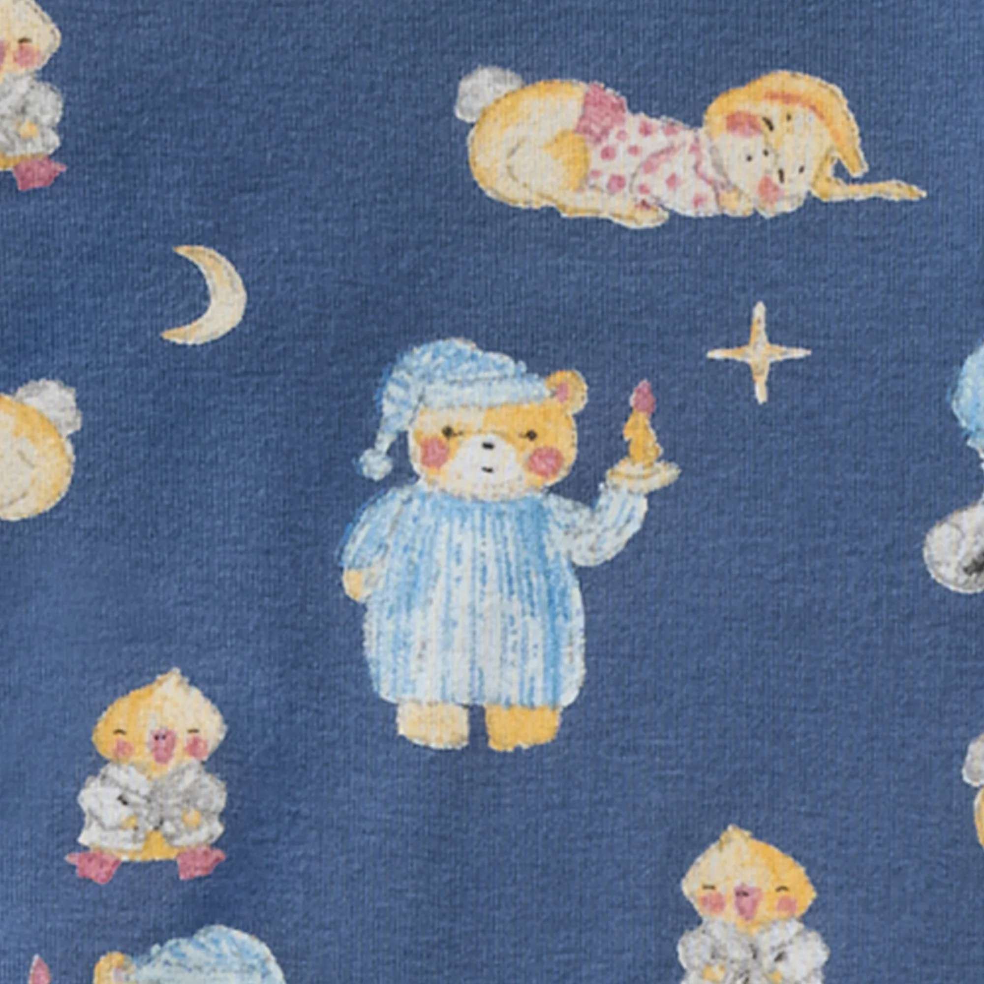 Good Night Mrs. Bear Organic Cotton Sleeper - Image 3