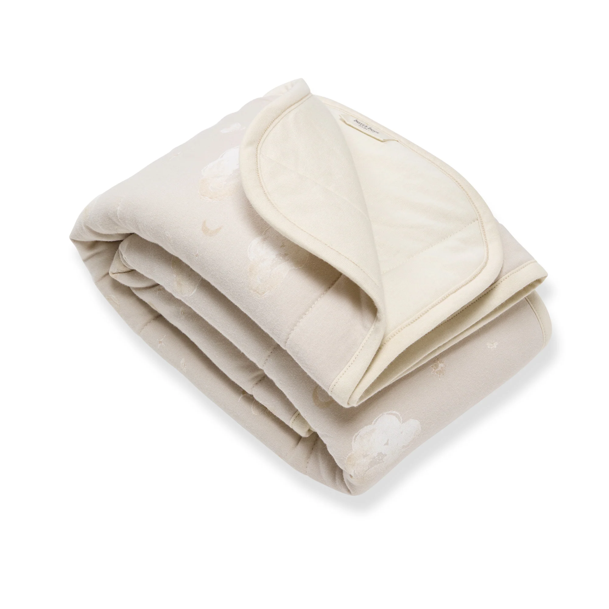 Good Night Sky Organic Cotton Reversible Baby Blanket - Image 3