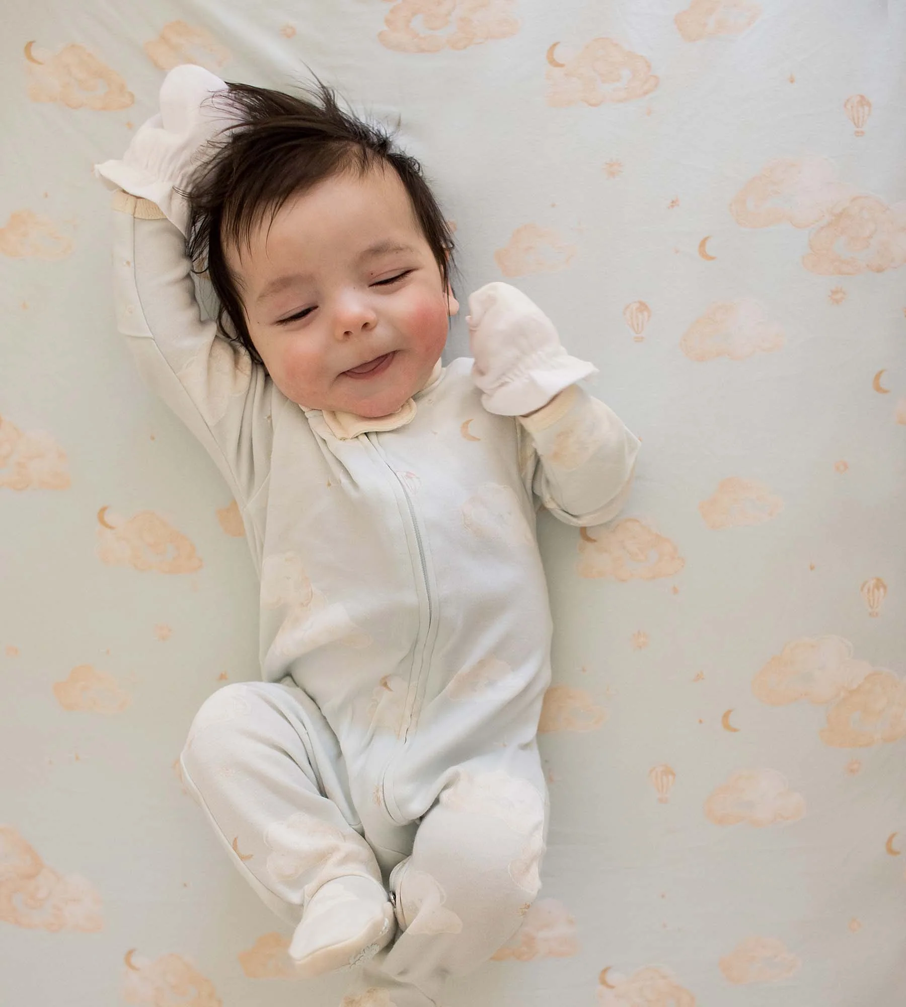 Good Night Sky Organic Cotton Sleep & Play - Ice Flow - Image 5