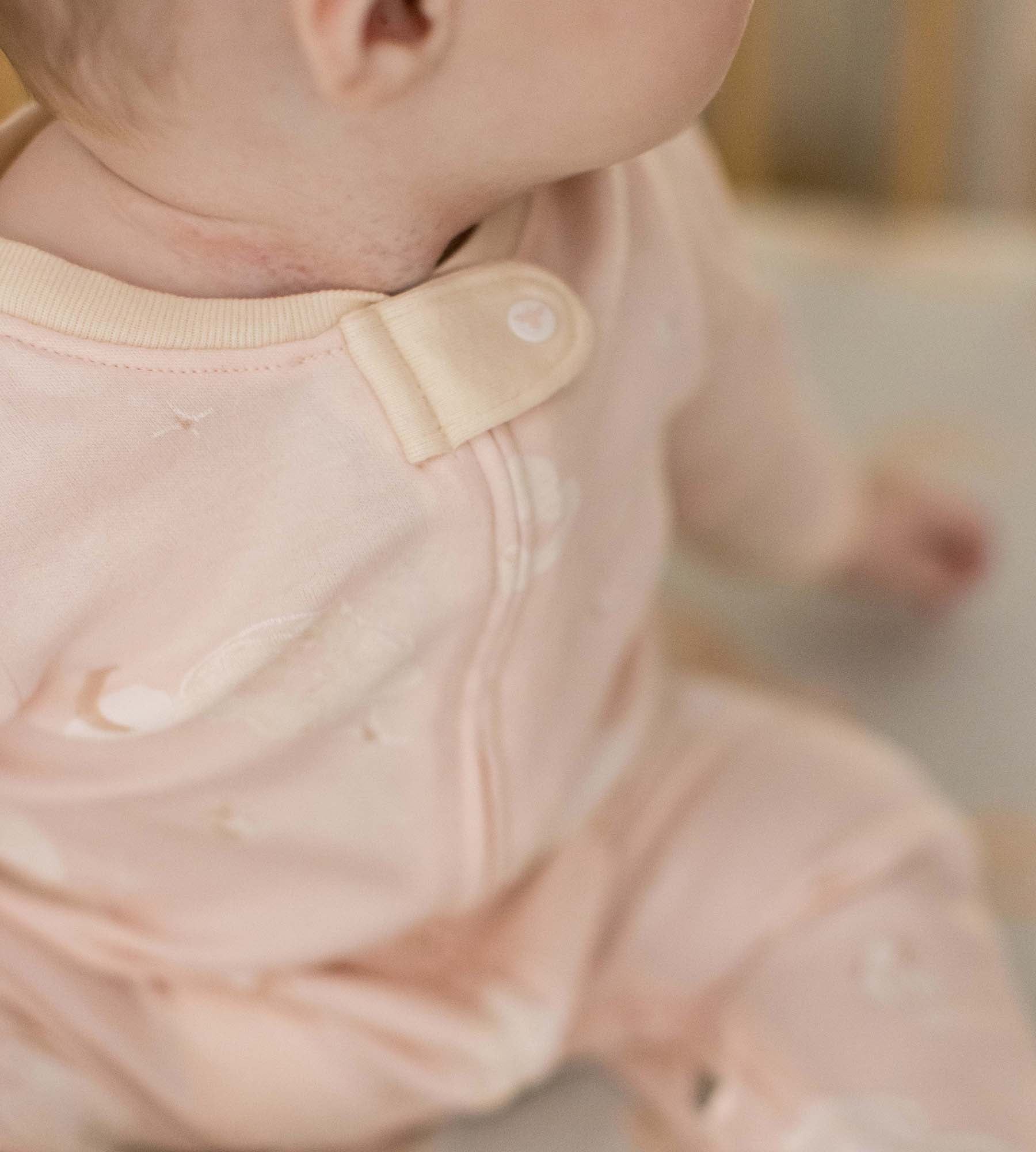Good Night Sky Organic Cotton Sleep & Play - Ranunculus - Image 6